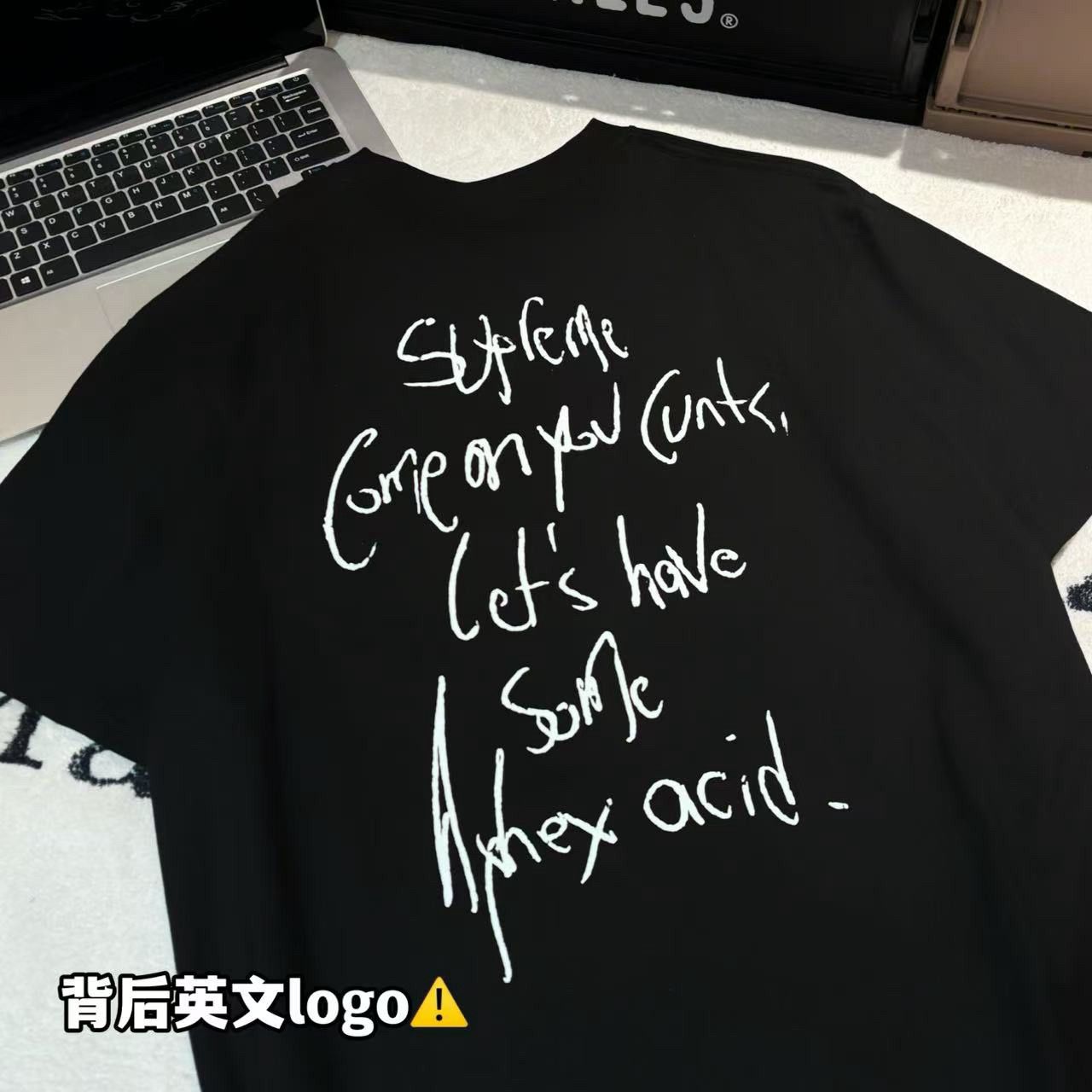 Beautiful portrait sexy short sleeved T-shirt