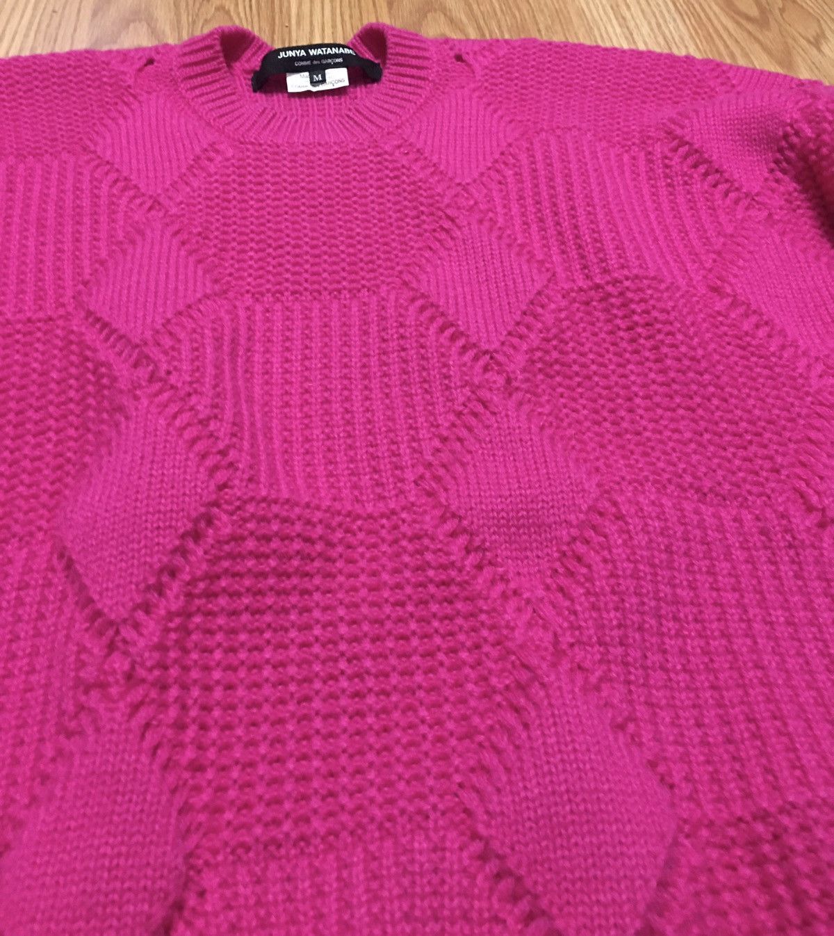 Comme des Garcons Junya Watanabe Comme des Garcons Japan Knit Wool Sweater M Size M / US 6-8 / IT 42-44 - 11 Thumbnail