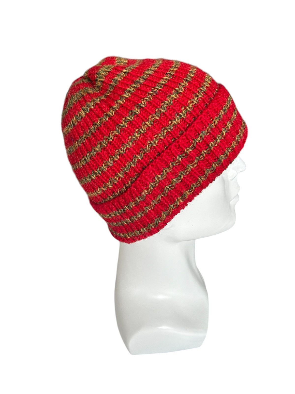 Japanese Brand × Kapital × Vintage Crochet Knitted Handmade Beanie Hats Size ONE SIZE - 2 Thumbnail