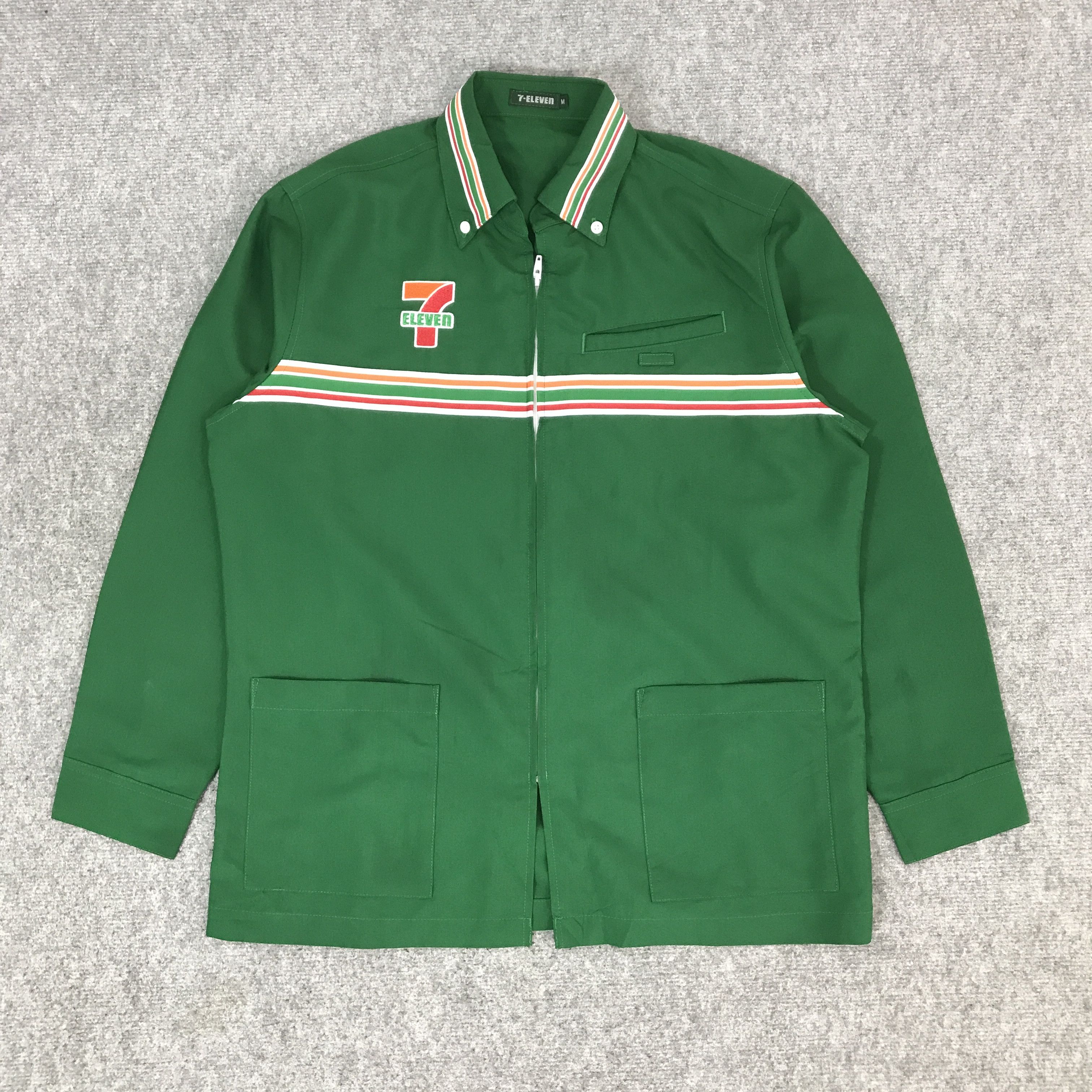 Japanese Brand 7 Eleven Uniform Japan Shirt Jacket Size US M / EU 48-50 / 2 - 2 Thumbnail