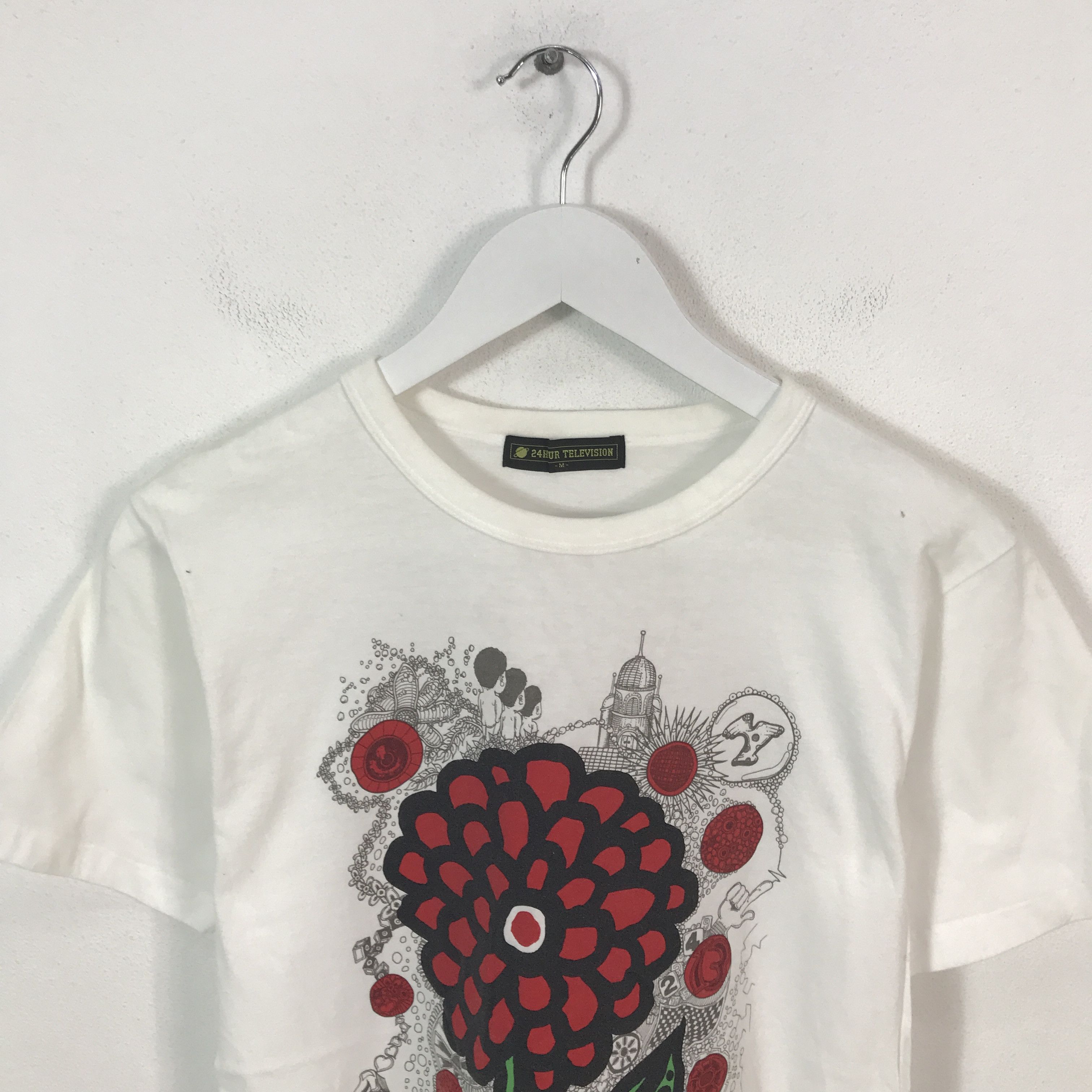 Japanese Brand 24 Hours Television love forever t-shirt Size US S / EU 44-46 / 1 - 2 Thumbnail