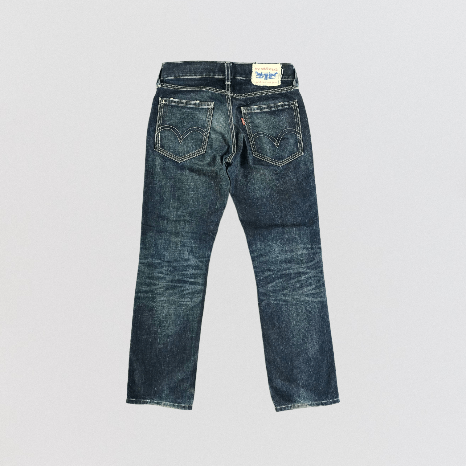 Levi's × Vintage Vintage Blue Wash Levis Jeans-JM3311 Size US 34 / EU 50 - 2 Thumbnail