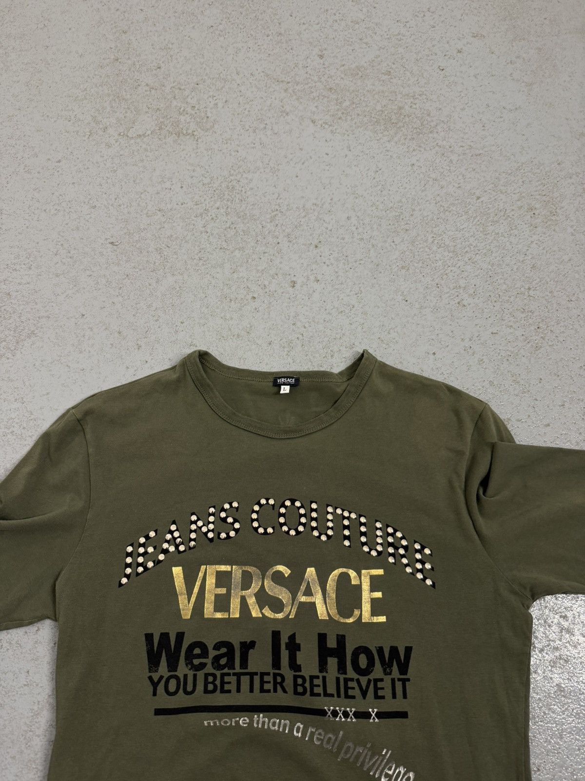 Versace Jeans Couture Versace Jeans Couture 00s Wear It How Longsleeve Size US L / EU 52-54 / 3 - 8 Thumbnail