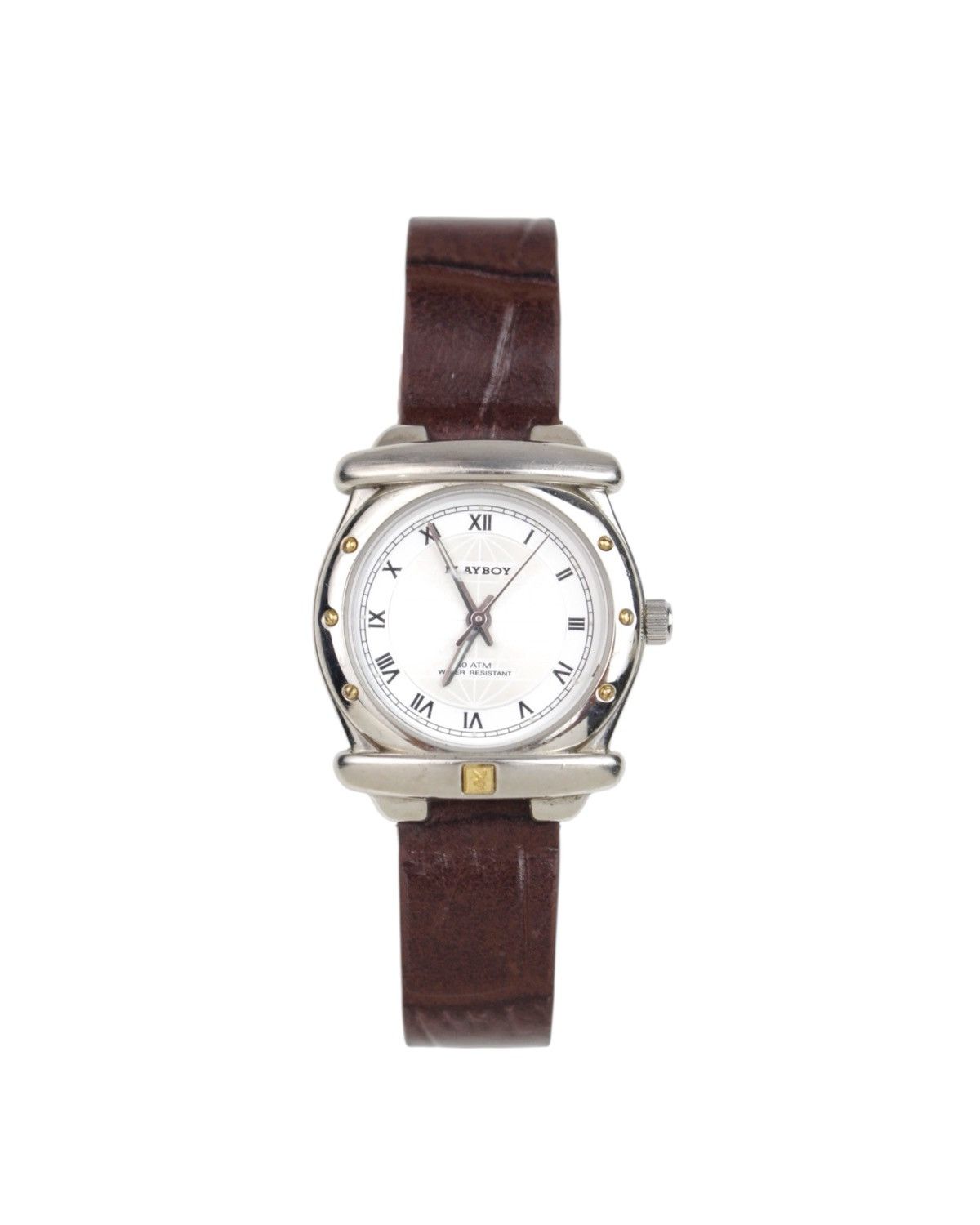 Playboy PLAYBOY TIME FORCE SWITZERLAND ROMAN DIAL QUARTZ WATCH Size ONE SIZE - 3 Thumbnail