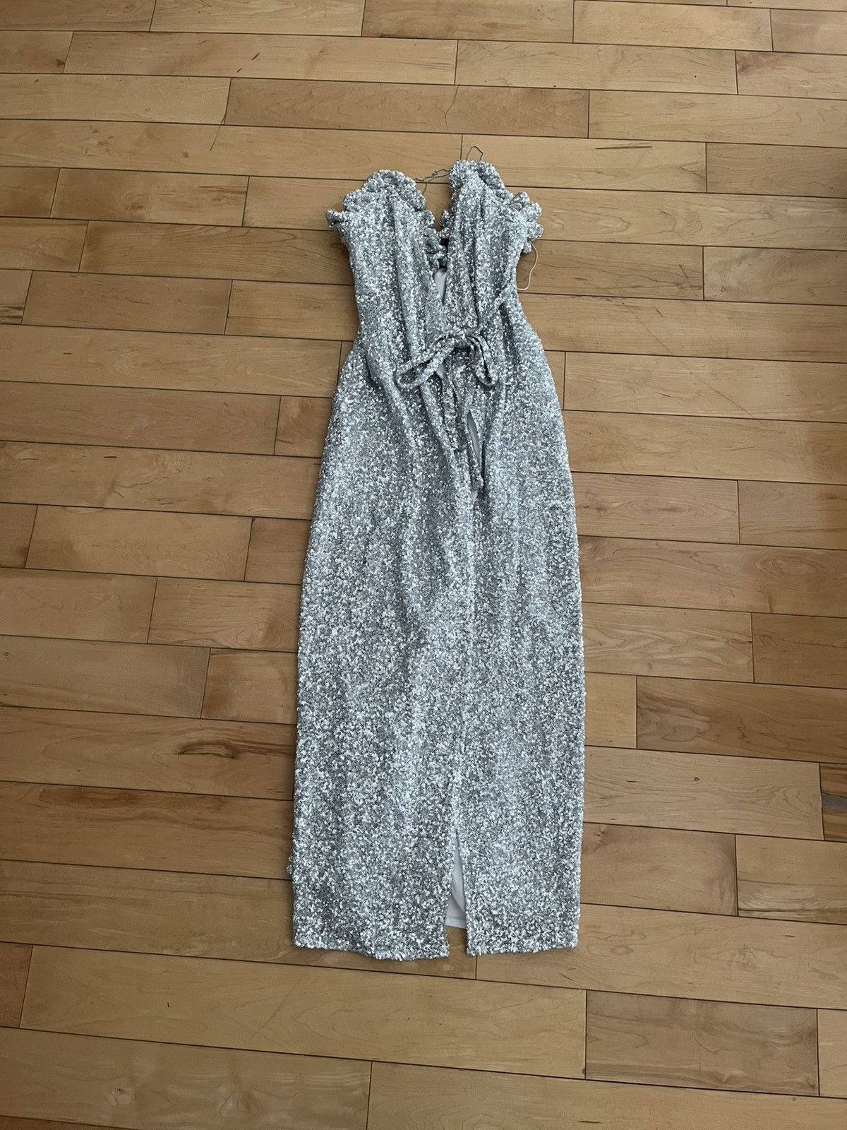 The Attico NWT - The Attico Sequin Ball Wrap Dress Size XS / US 0-2 / IT 36-38 - 4 Thumbnail