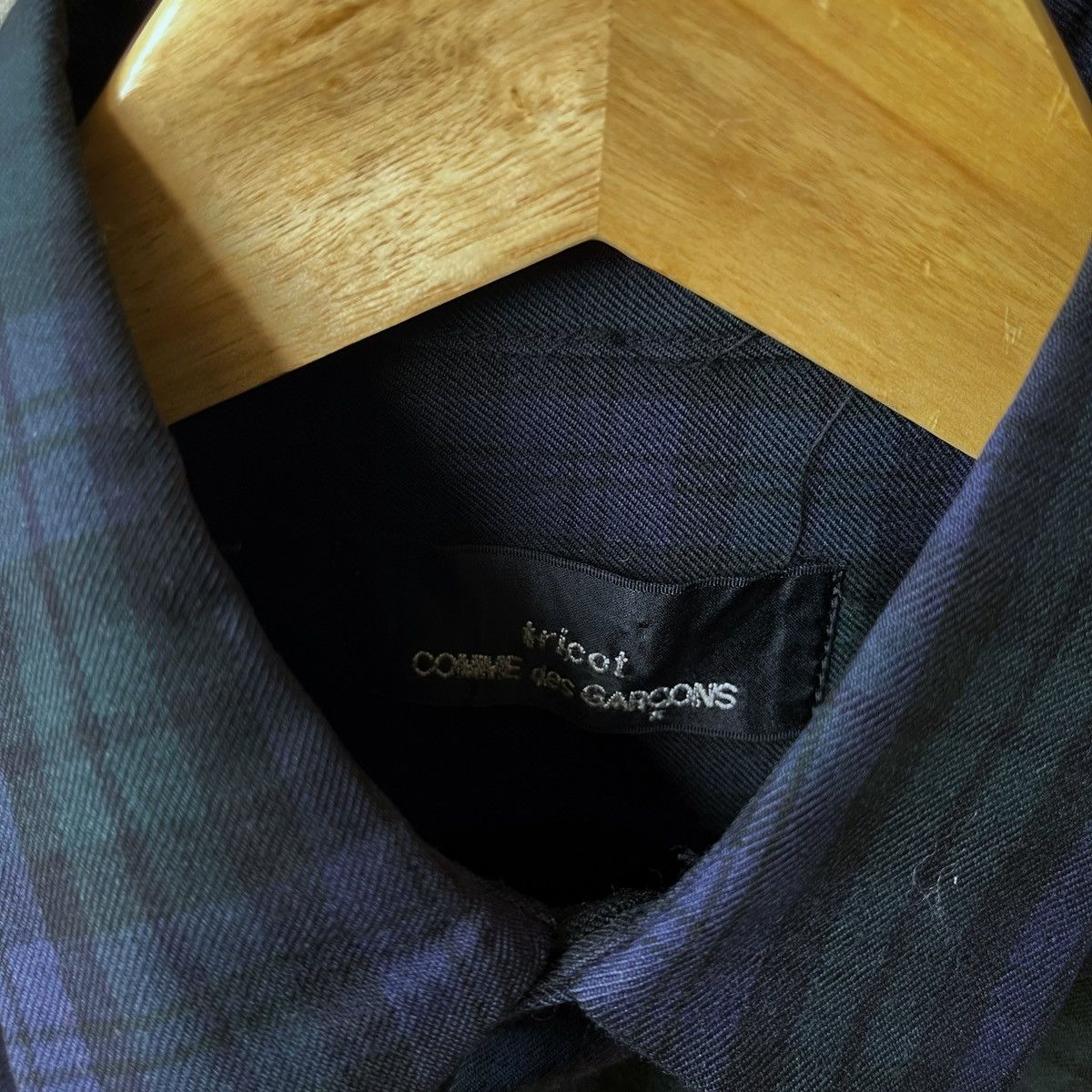 Comme des Garcons Homme Comme des garcons tricot wool shirt Size US S / EU 44-46 / 1 - 3 Thumbnail