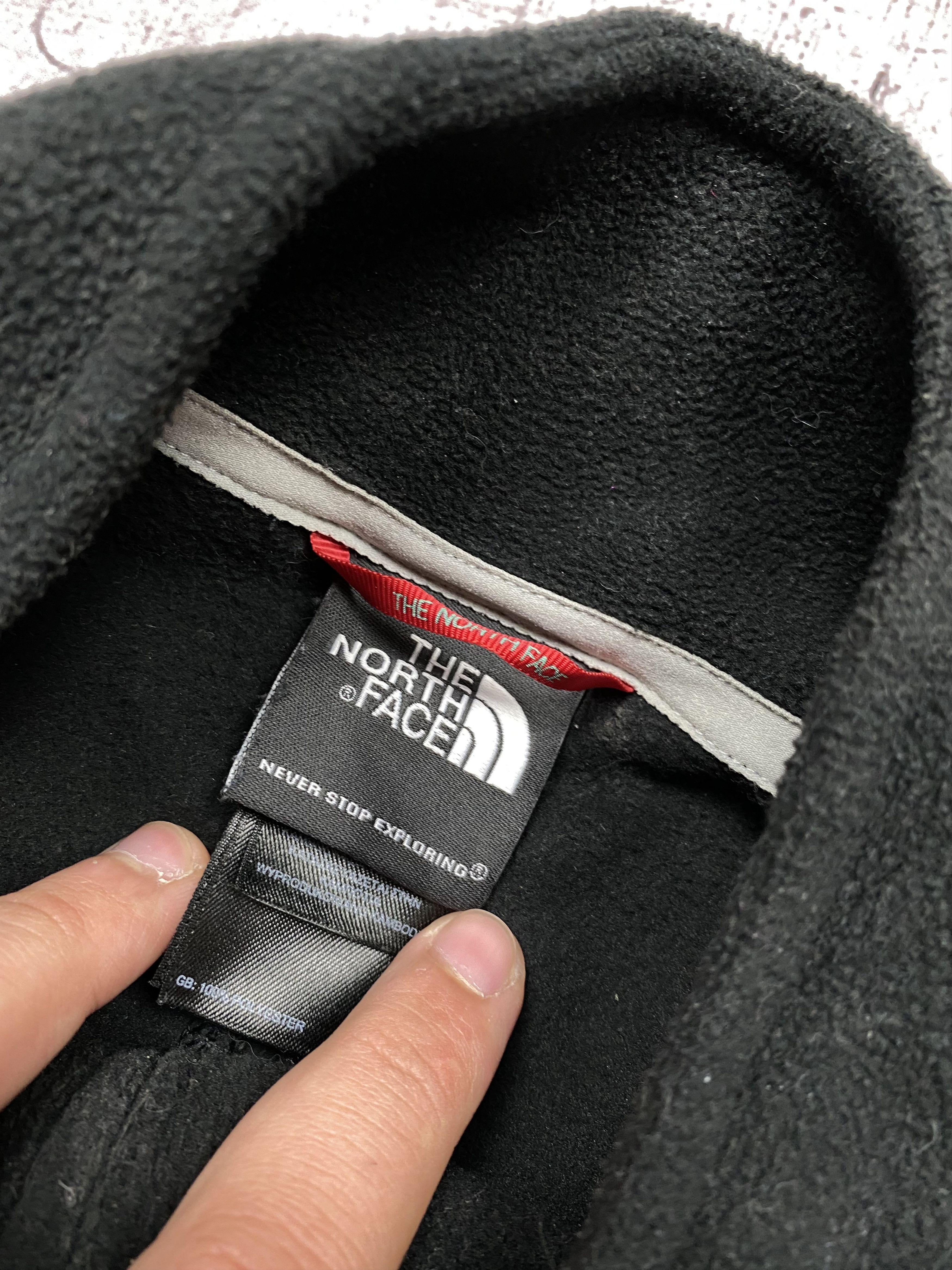 The North Face The North Face Vintage Mens Quarter 1\4 Zip Fleece Jacket Size US XL / EU 56 / 4 - 4 Thumbnail