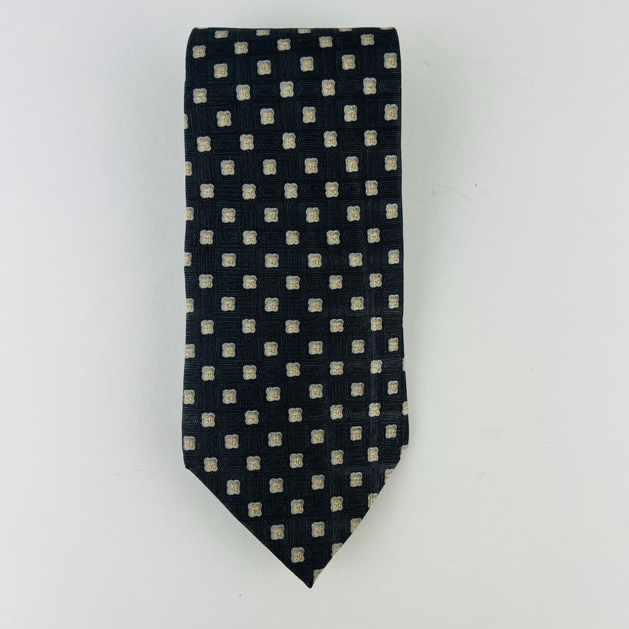 Stafford Stafford Squares 100% Silk Necktie Tie Size ONE SIZE - 2 Thumbnail