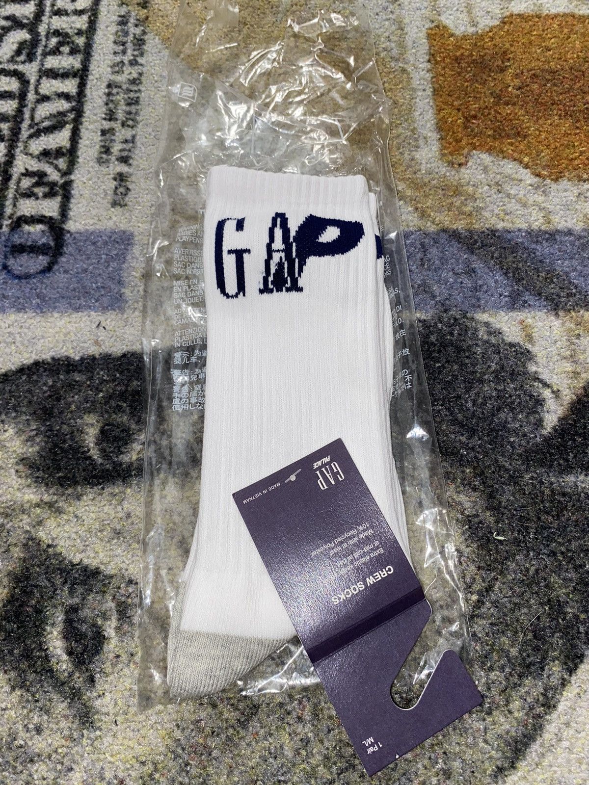 Gap × Palace Palace Gap Socks (LARGE / XLARGE) Size ONE SIZE - 1 Thumbnail