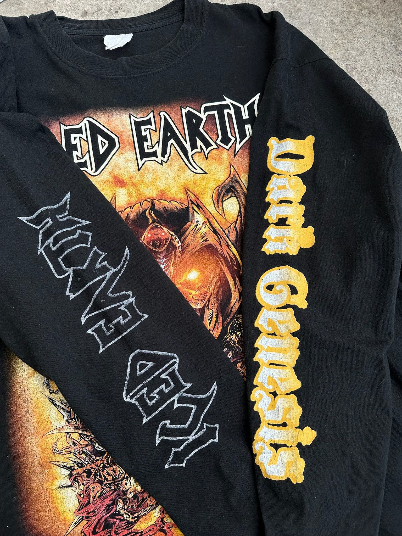 Band Tees Vintage Iced Earth Horror Rock Band Tee longsleeve Size US L / EU 52-54 / 3 - 8 Thumbnail