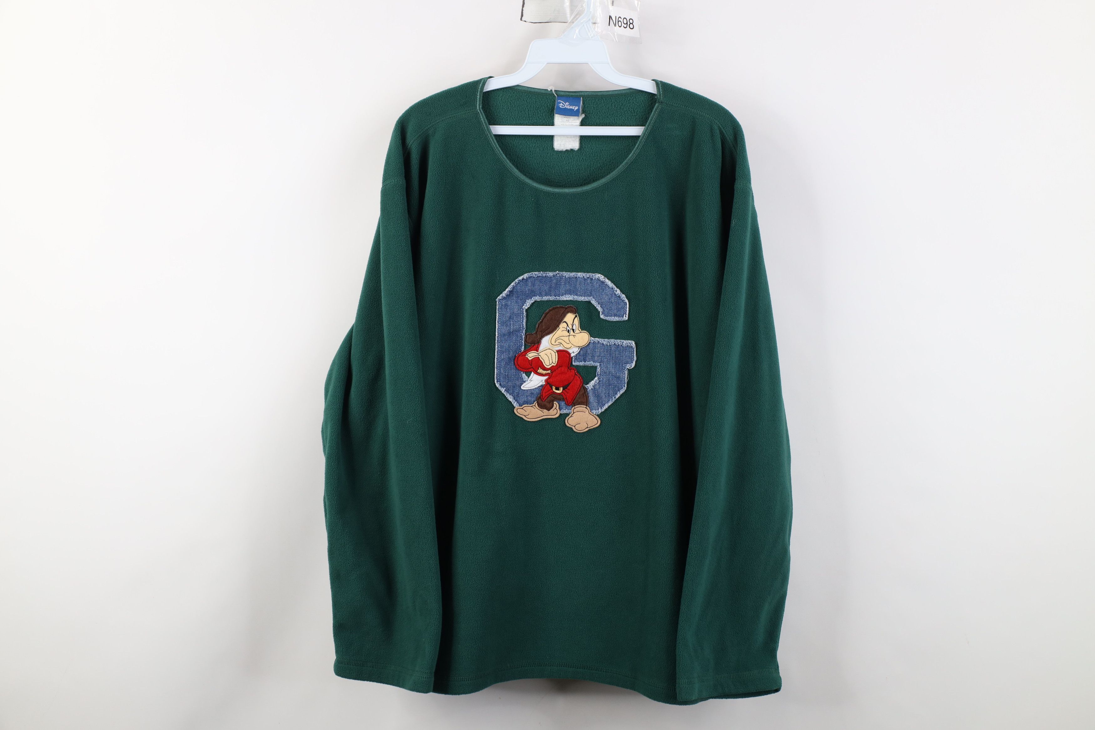 Disney Vintage 90s Y2K Disney Grumpy Dwarf Snow White Sweater Size XL / US 12-14 / IT 48-50 - 1 Thumbnail