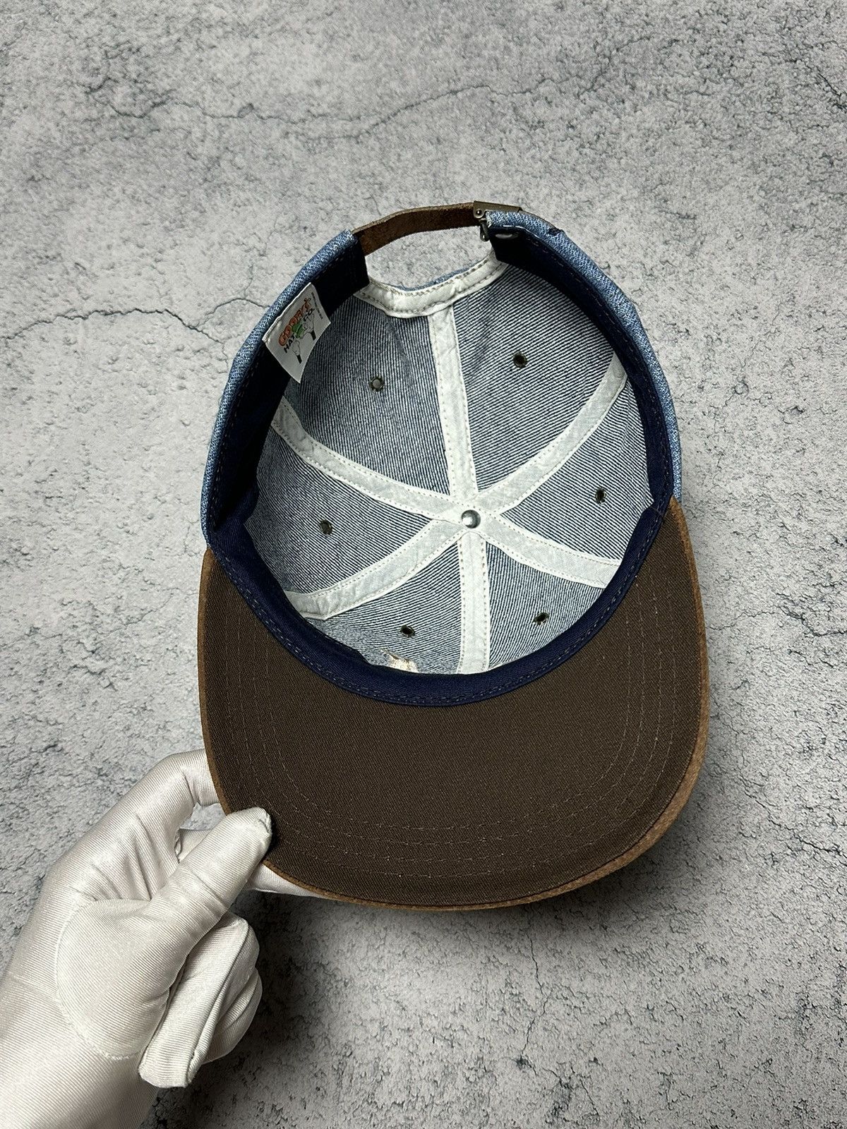Mickey Mouse Vintage Mickey Mouse Goofys Disney Denim Cap Size ONE SIZE - 12 Thumbnail