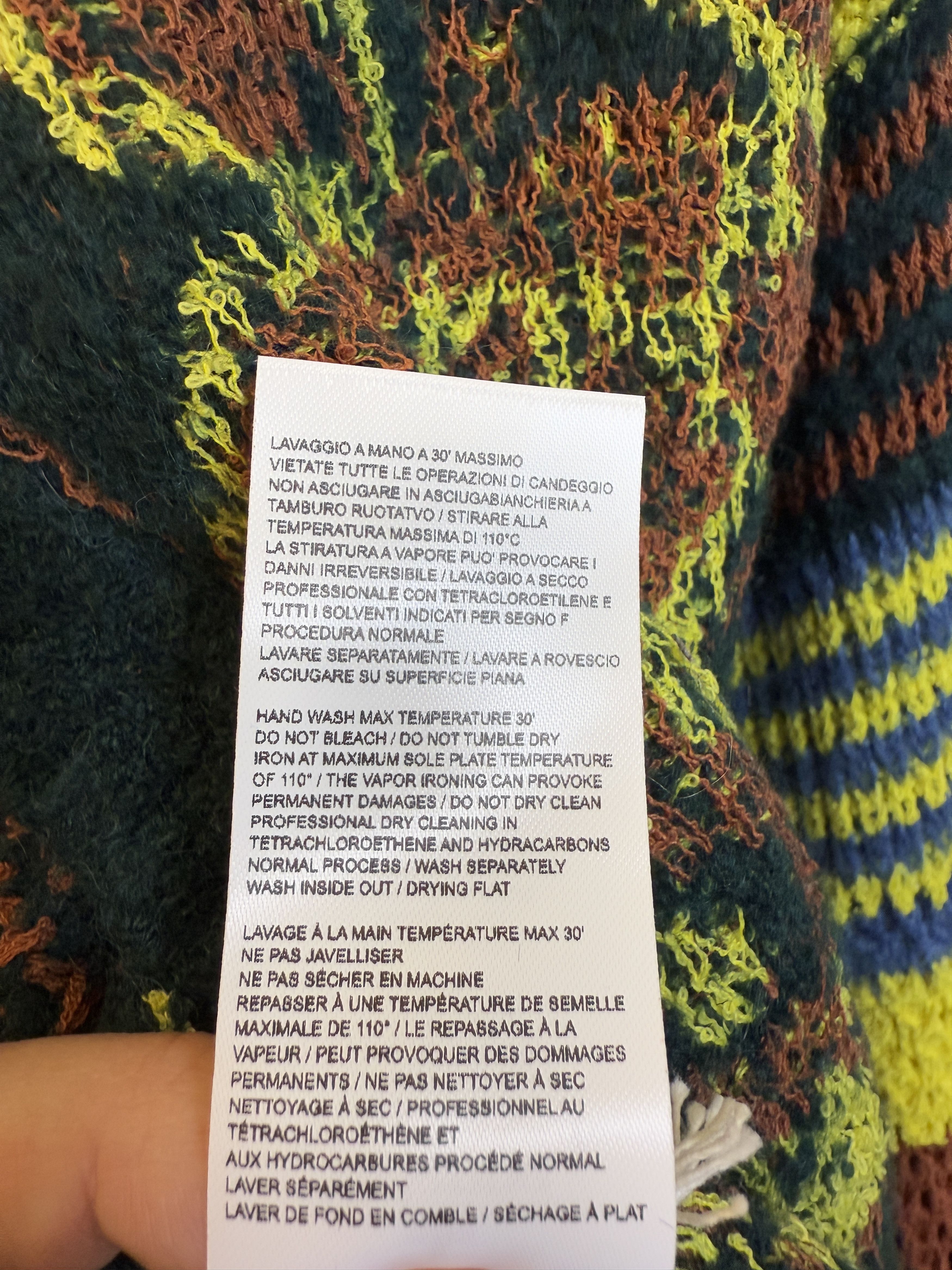 Vivienne Westwood $1725 NWT Vivienne Westwood Blurry Cardigan Size L / US 10 / IT 46 - 11 Thumbnail