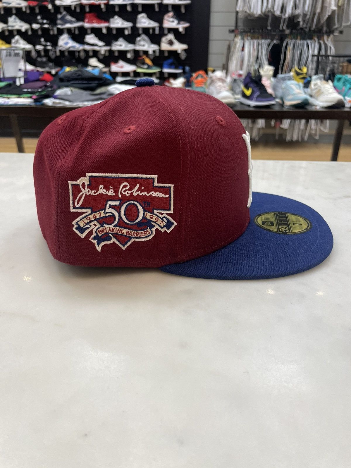 MLB × New Era Brooklyn Jackie Robinson Fitted 7 1/4 Size ONE SIZE - 2 Thumbnail