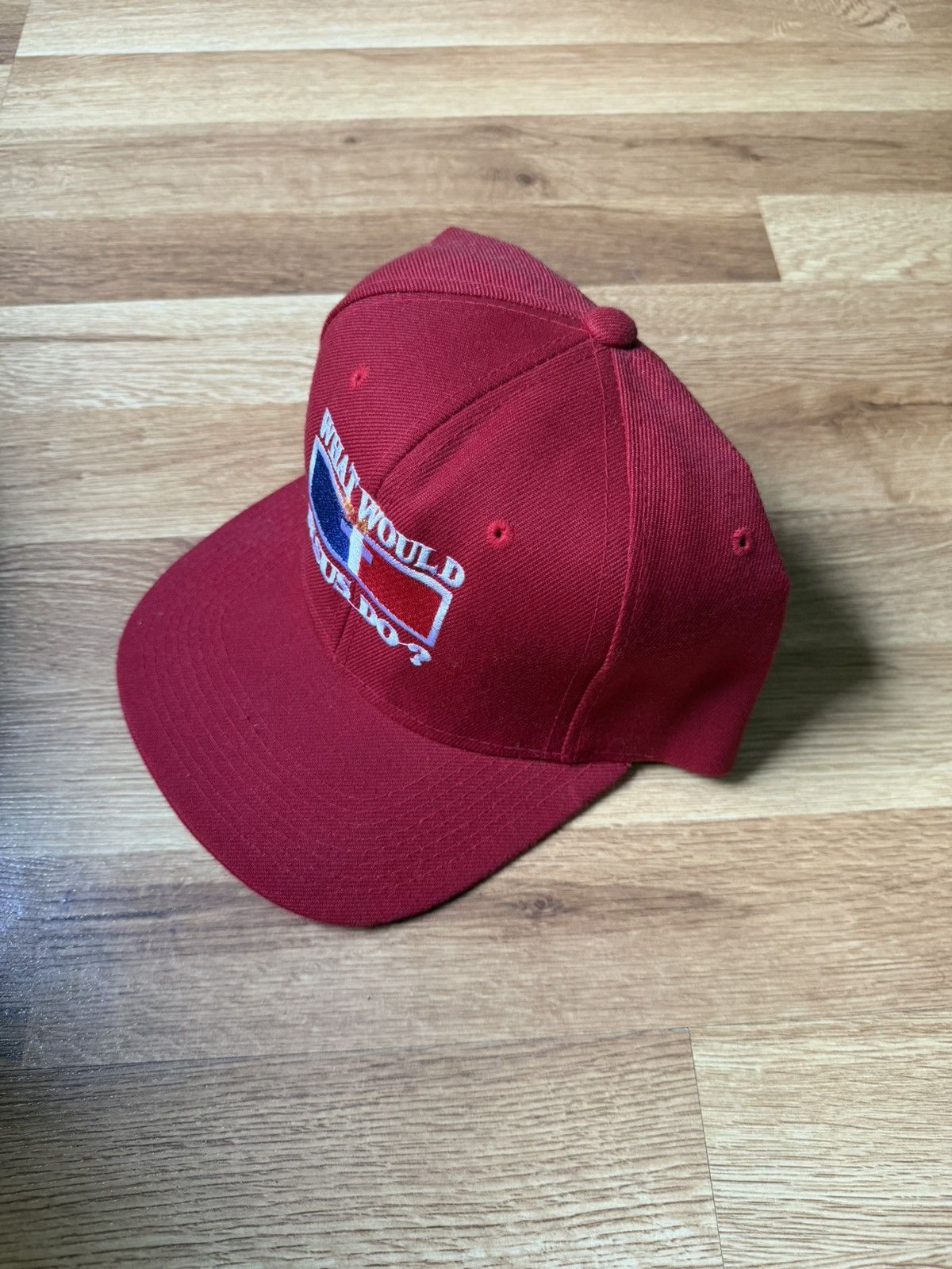 Vintage vintage what would jesus do snapback Size ONE SIZE - 4 Thumbnail