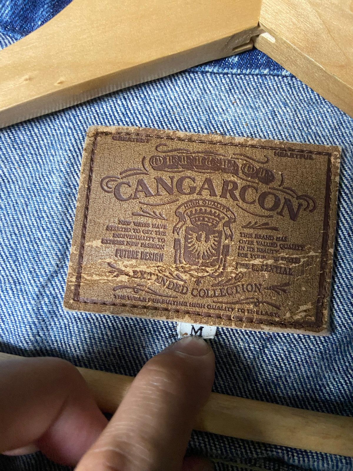 Japanese Brand CANGARCON Multi pocket Denim Jeans (160) Size US M / EU 48-50 / 2 - 7 Thumbnail