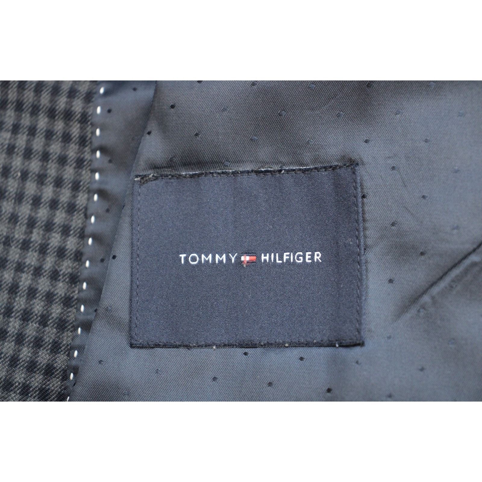 Tommy Hilfiger Tommy Hilfiger Blazer Mens Size 40R Gingham Check Size 40R - 6 Thumbnail