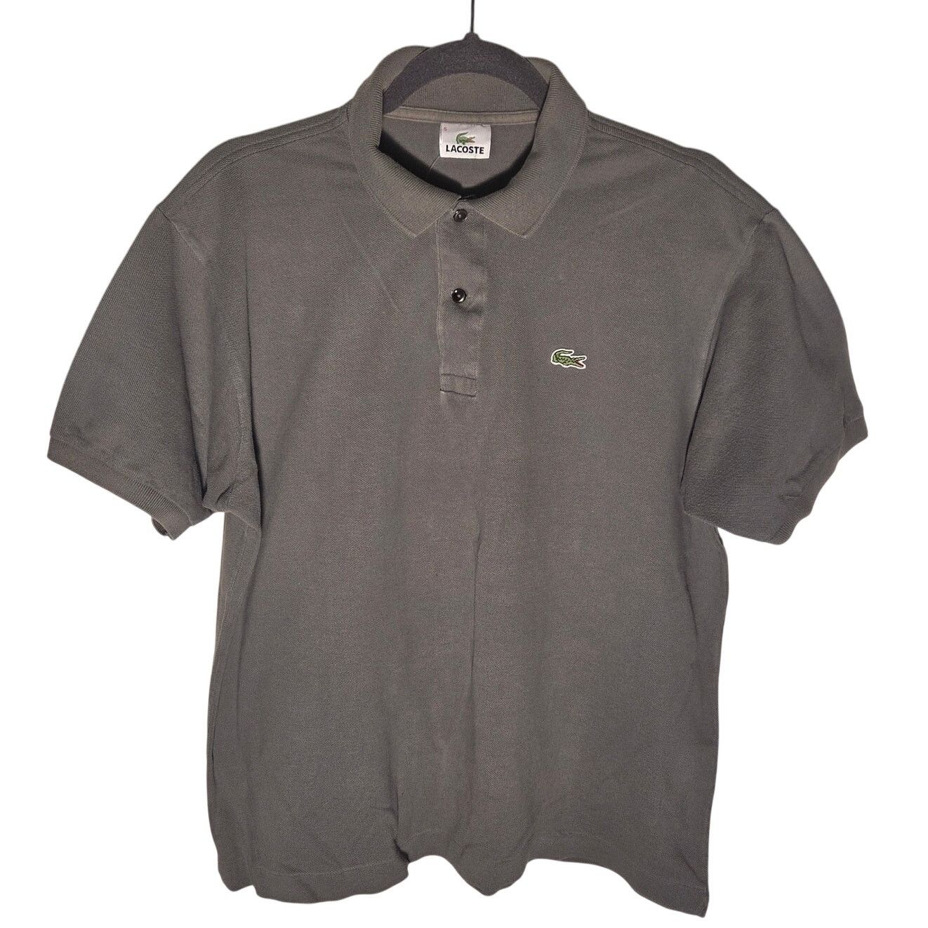 Lacoste Stylish Men's Lacoste Polo Shirt - Small Grey - Classic Size US S / EU 44-46 / 1 - 1 Thumbnail
