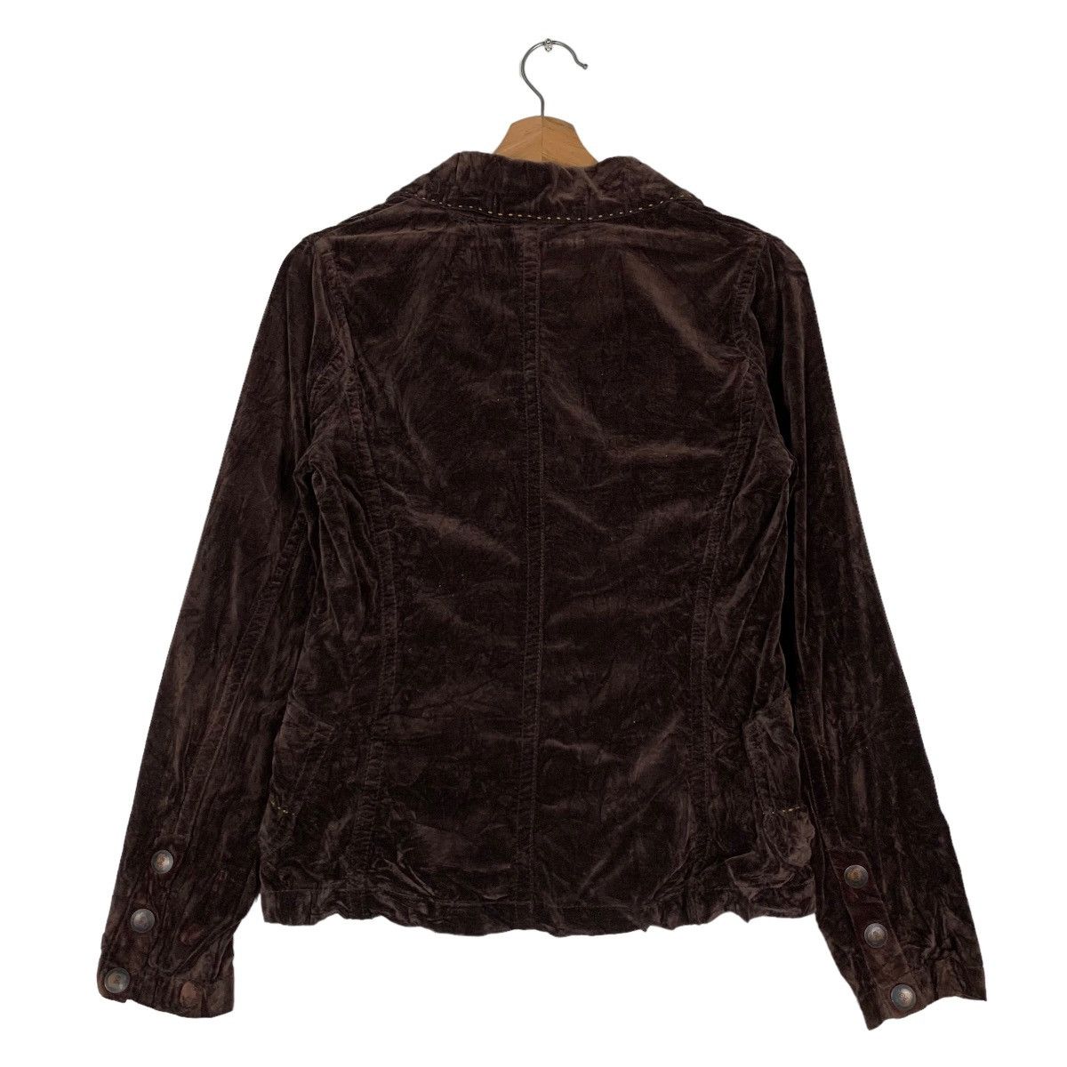 Japanese Brand ANTGAUGE PLATINUM Punk Velvet Casual Jacket #0006-C1 Size S / US 4 / IT 40 - 8 Thumbnail