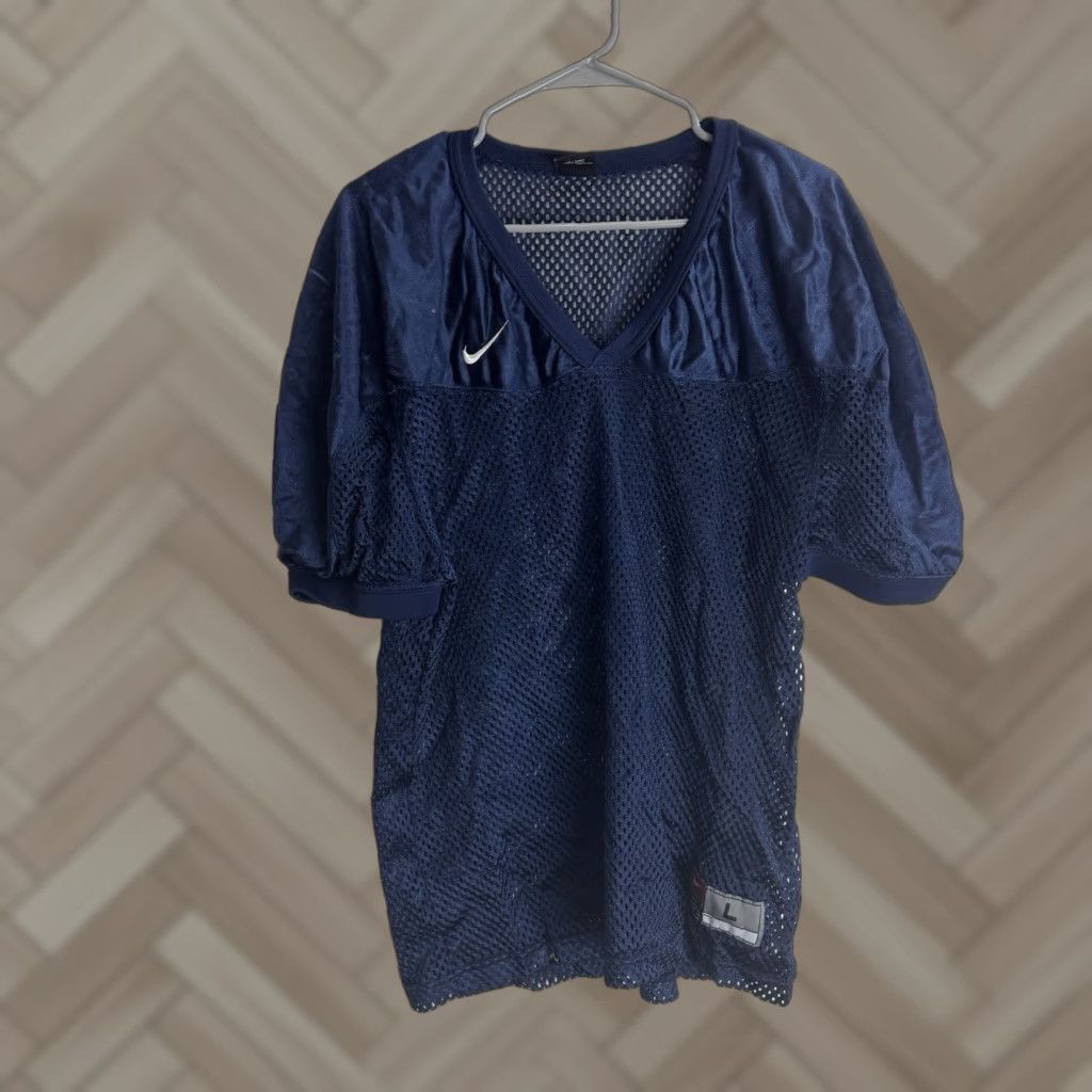 VINTAGE Nike Jersey Warm Up L Men Multicolor Activewear Casual Large