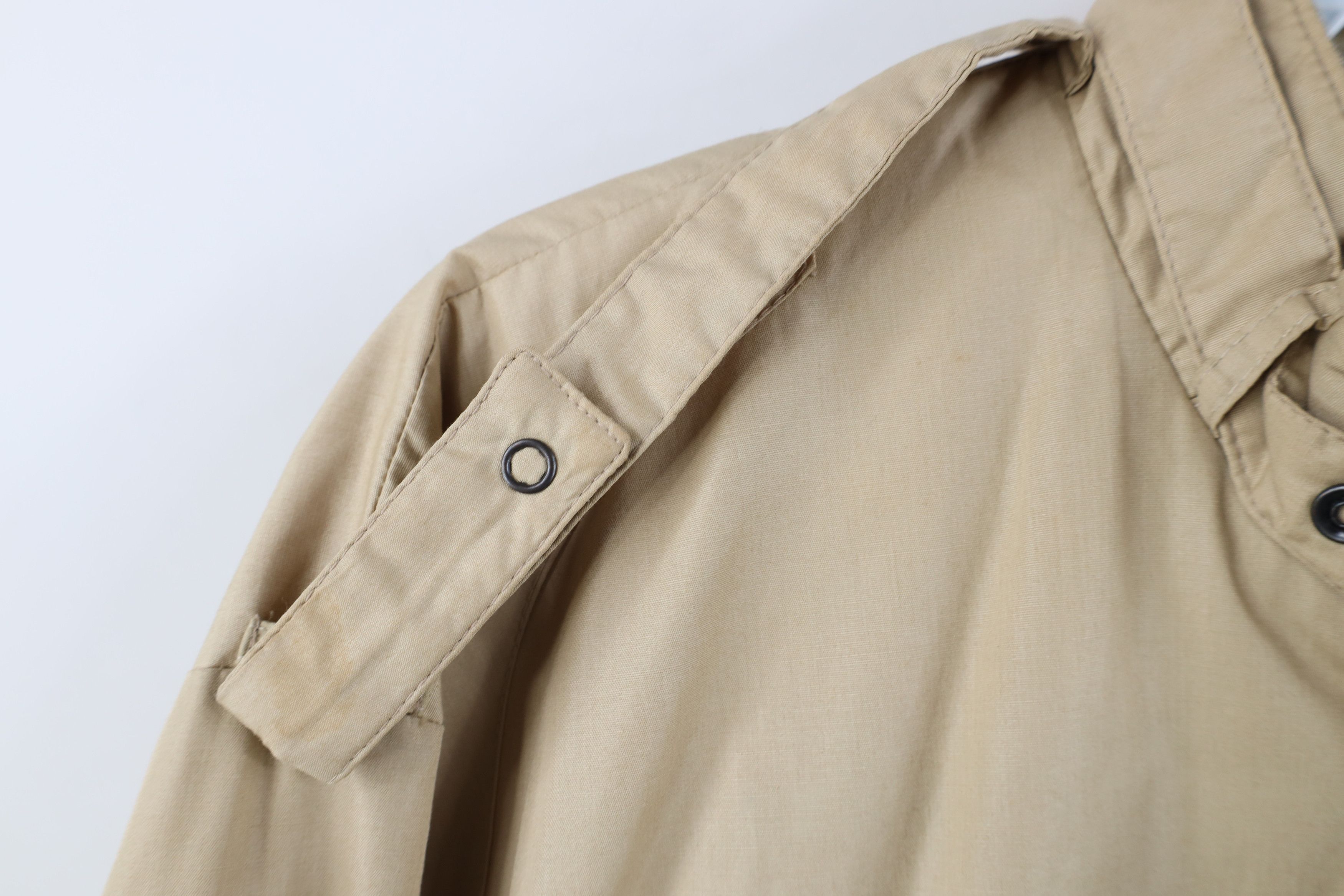 Vintage Vintage 70s 80s Streetwear Cafe Racer Bomber Jacket Beige Size US L / EU 52-54 / 3 - 6 Thumbnail