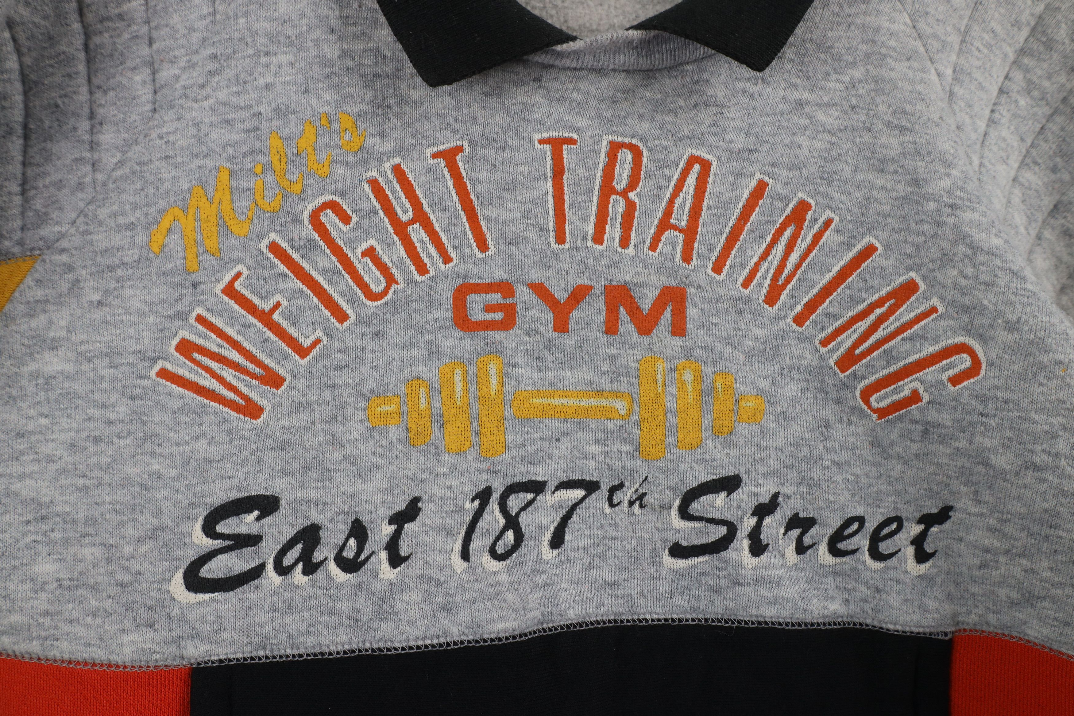 Everlast × Vintage Vintage 80s Everlast Gym Boxing Collared Sweatshirt USA Size US S / EU 44-46 / 1 - 4 Thumbnail