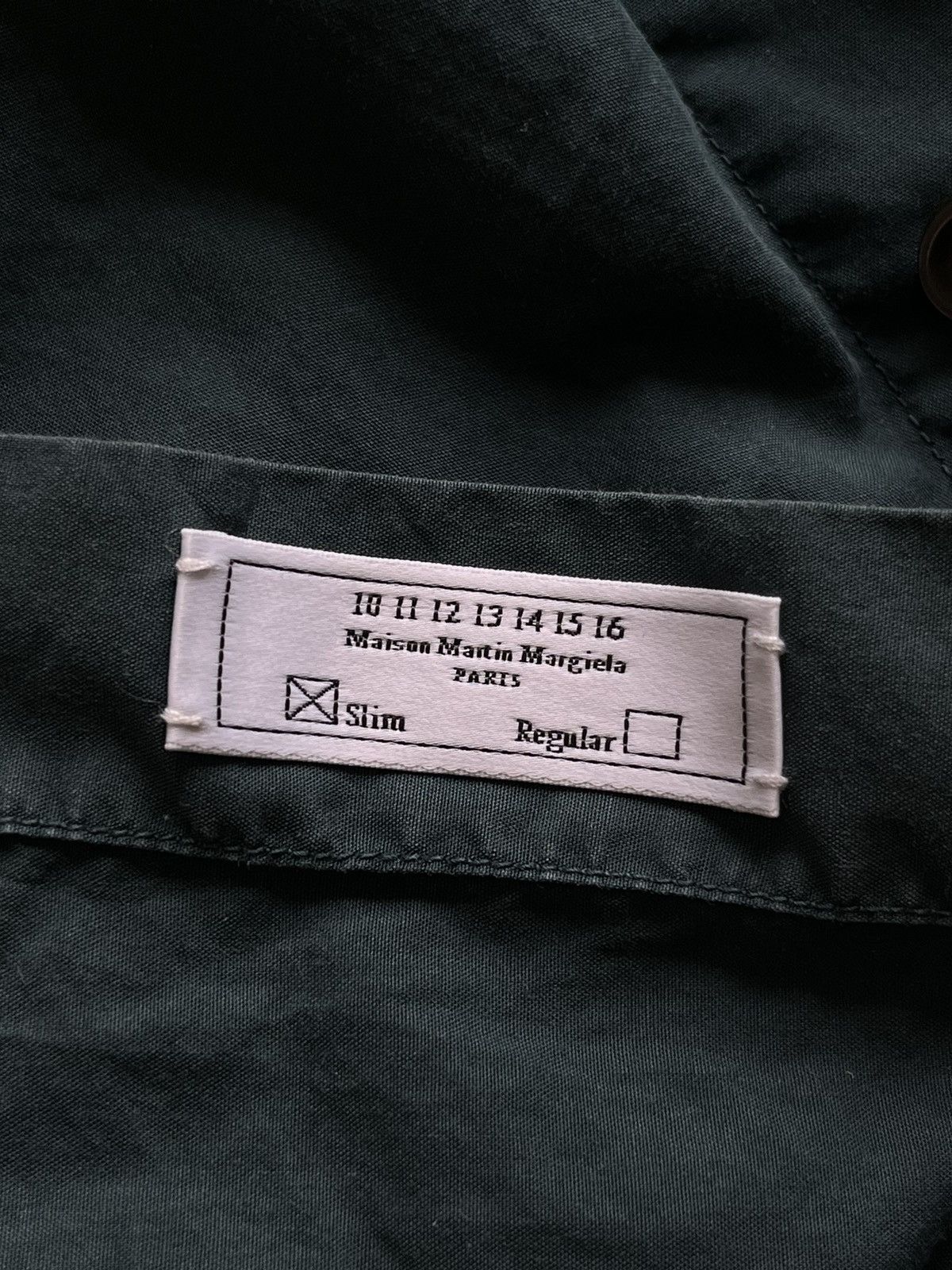 Maison Margiela Margiela SS14 green forest shirt Size US M / EU 48-50 / 2 - 4 Thumbnail