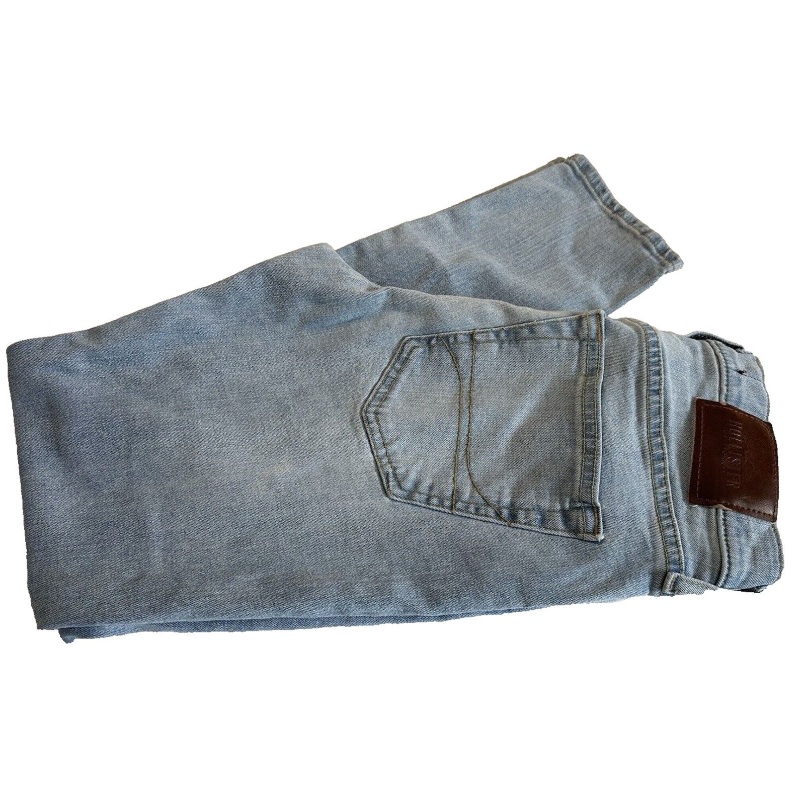 Hollister Hollister Calif 28x30 Epic Flex Skinny Light Blue Normcore Size US 28 / EU 44 - 1 Thumbnail