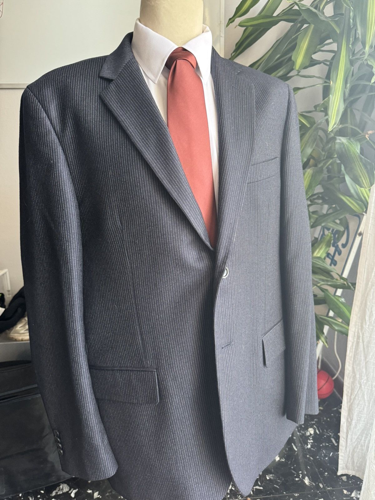 Other Brian and Berry blue suit 54 Size 54R - 2 Thumbnail