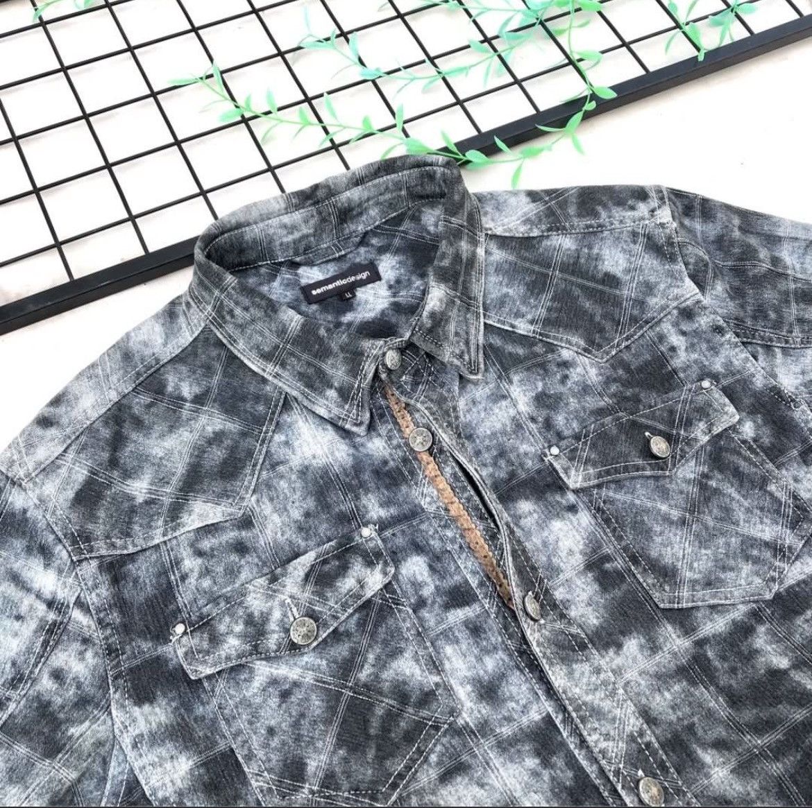 Japanese Brand × semanticdesign Semantic Design Denim Shirt Size US L / EU 52-54 / 3 - 2 Thumbnail