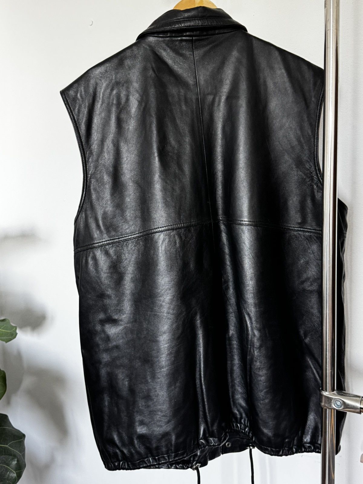 Other Leather Vest with Pockets Size US XXL / EU 58 / 5 - 5 Thumbnail