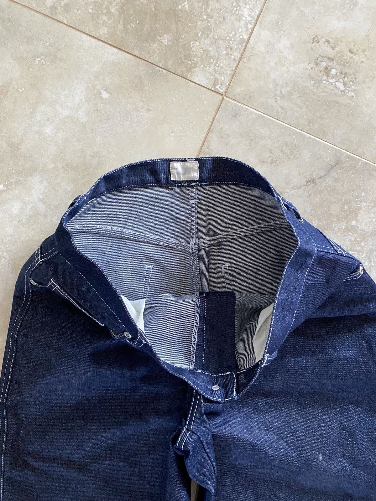 Hysteric Glamour Vintage Baggy Y2K Jeans Japanese Wide Selvedge Denim Style Size US 32 / EU 48 - 12 Thumbnail