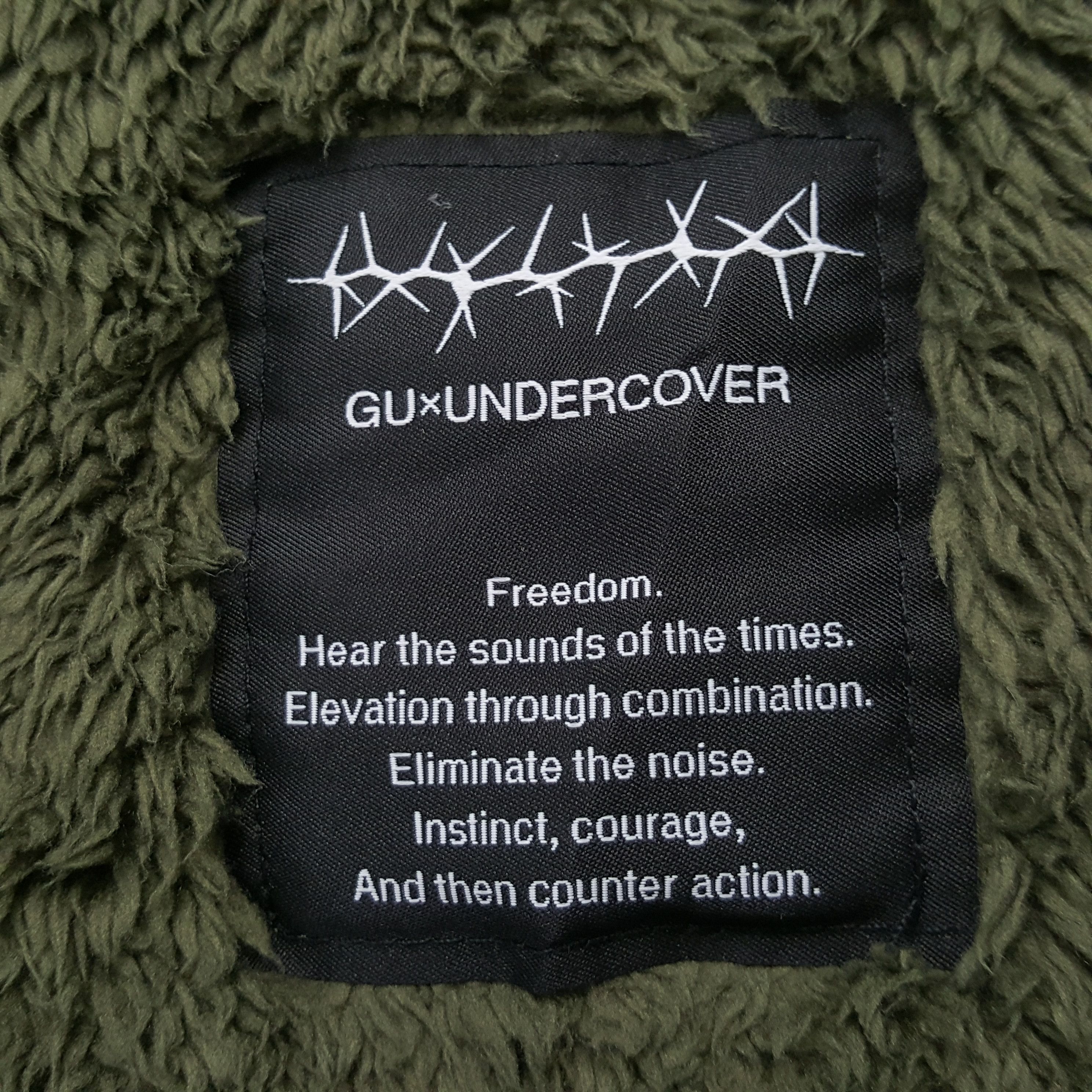 GU × Undercover GU X UNDERCOVER Japanese Brand Custom Jacket C287N14 Size US L / EU 52-54 / 3 - 6 Thumbnail