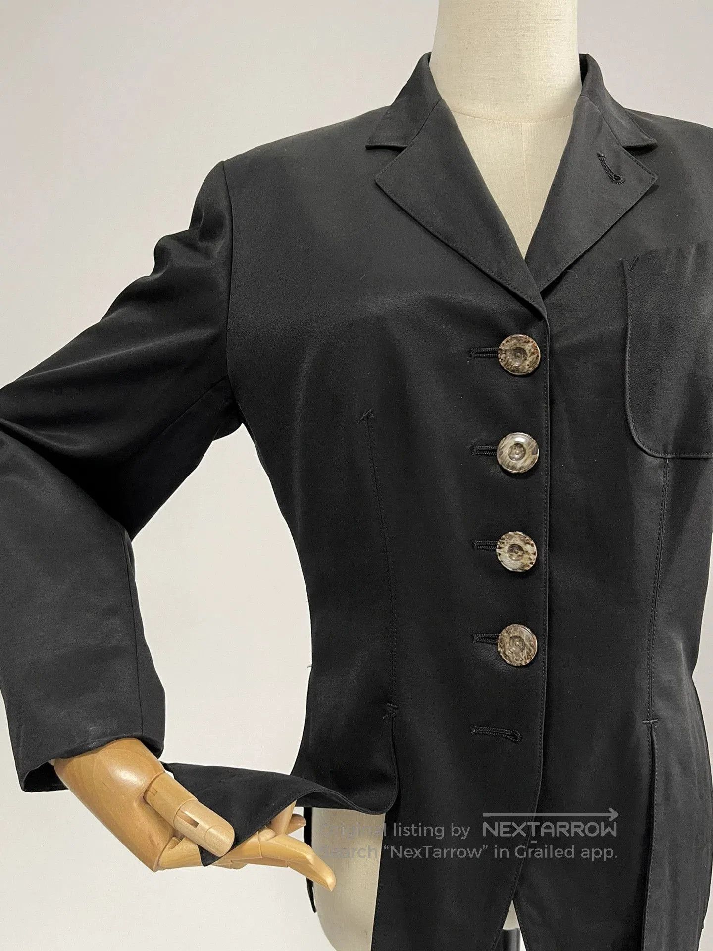 Jean Paul Gaultier Jean Paul Gaultier Split Hem Blazer. Size M / US 6-8 / IT 42-44 - 2 Thumbnail