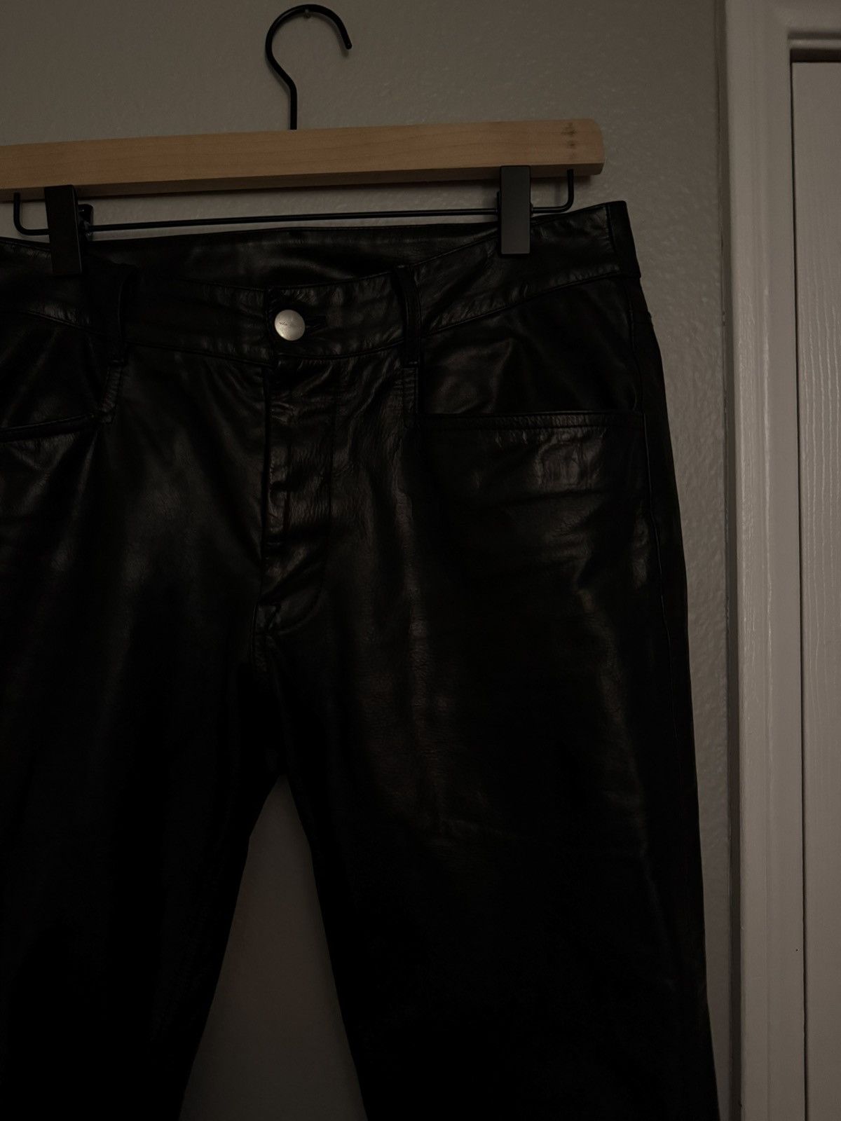 Rick Owens Rick Owens Leather Tyrone Pants Size US 30 / EU 46 - 5 Thumbnail