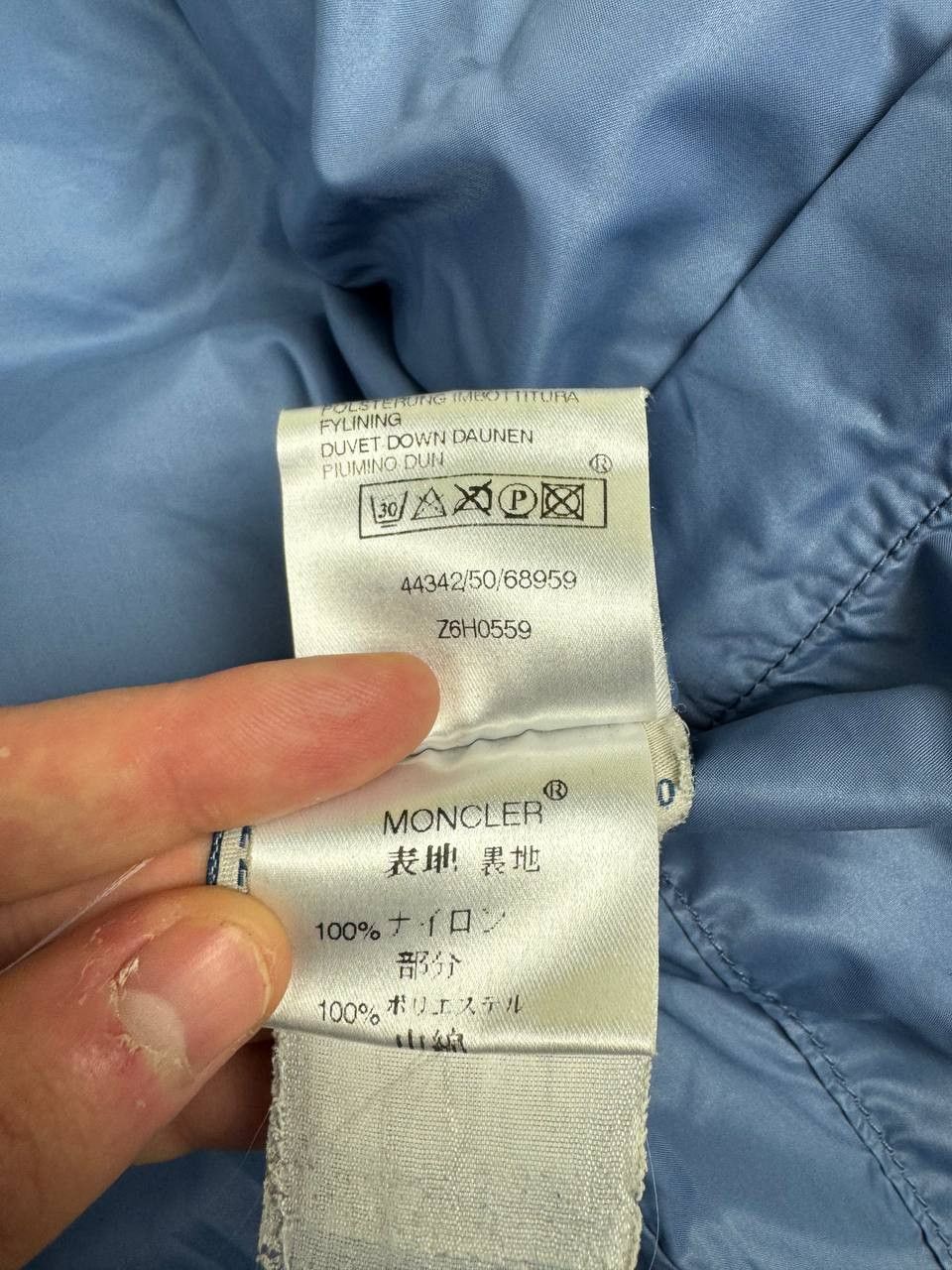 Moncler Himalaya Down Puffer Jacket Vintage Big Logo