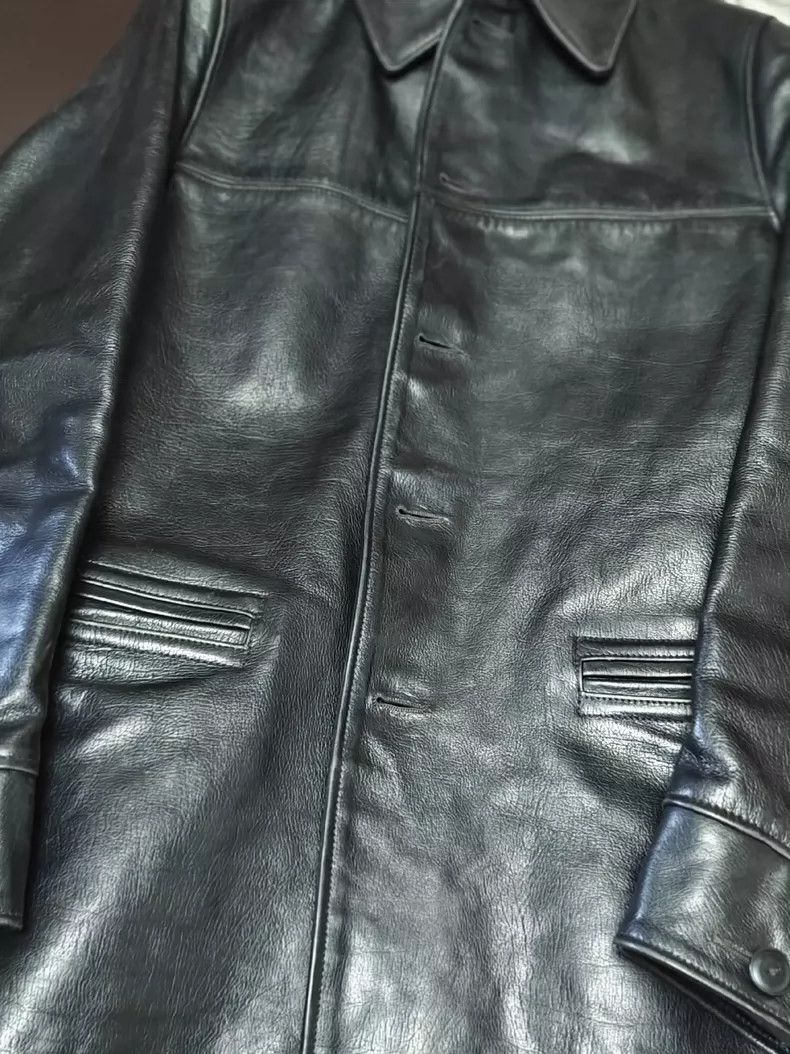 The Real McCoy's The Real McCoy'sVintage Kenmoto period black leather coat 2 Size US M / EU 48-50 / 2 - 3 Thumbnail