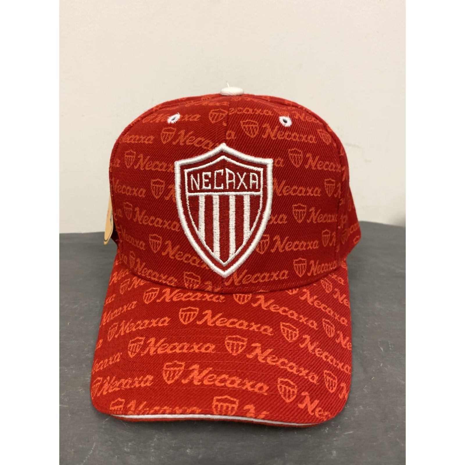 Vintage VINTAGE Club Necaxa Snapback Hat One Size Red Sports Mens Size ONE SIZE - 2 Thumbnail