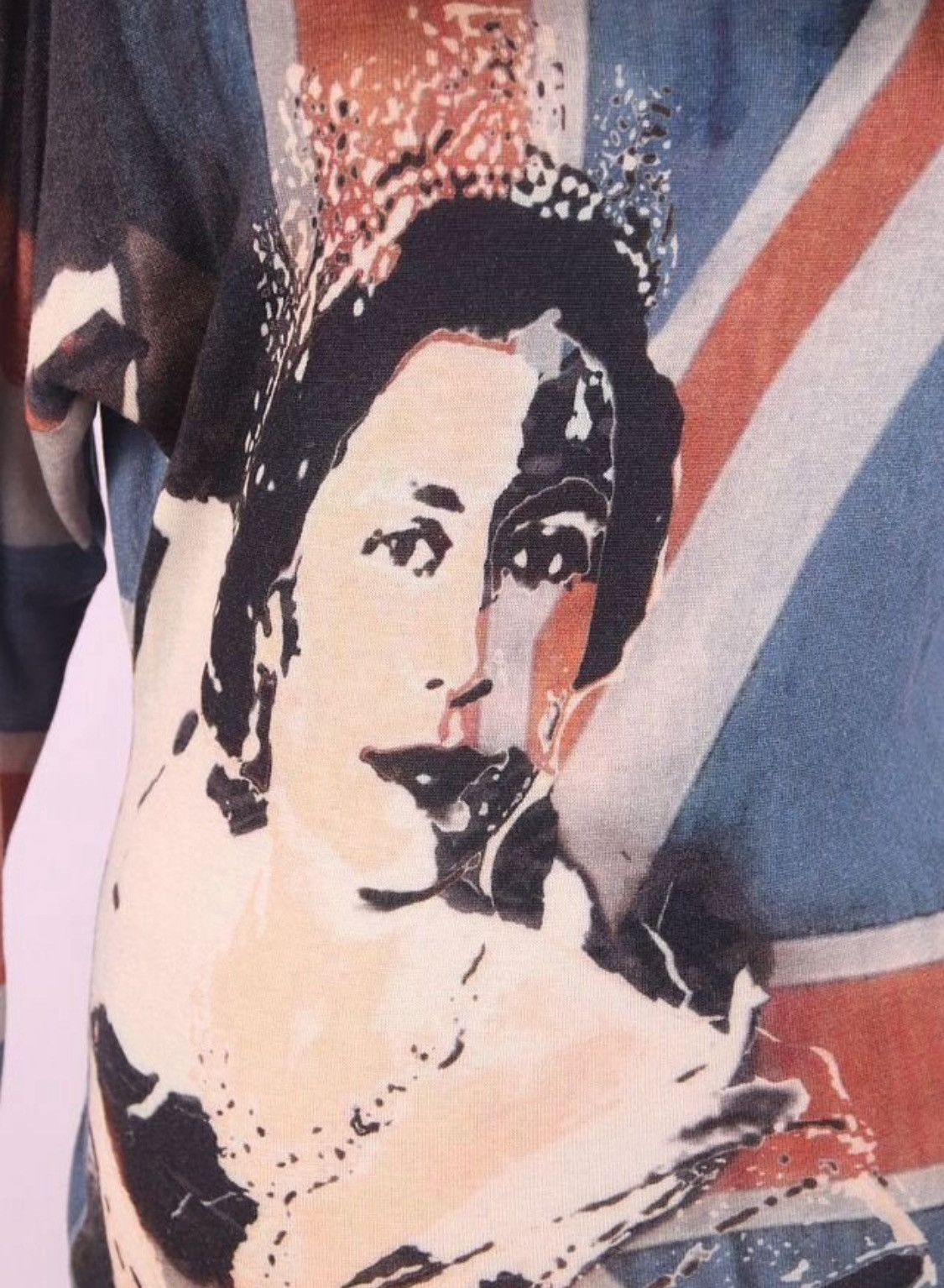 Alexander McQueen Alexander McQueen AW2008 Queen Elizabeth Top Long Sleeve Size S / US 4 / IT 40 - 2 Thumbnail