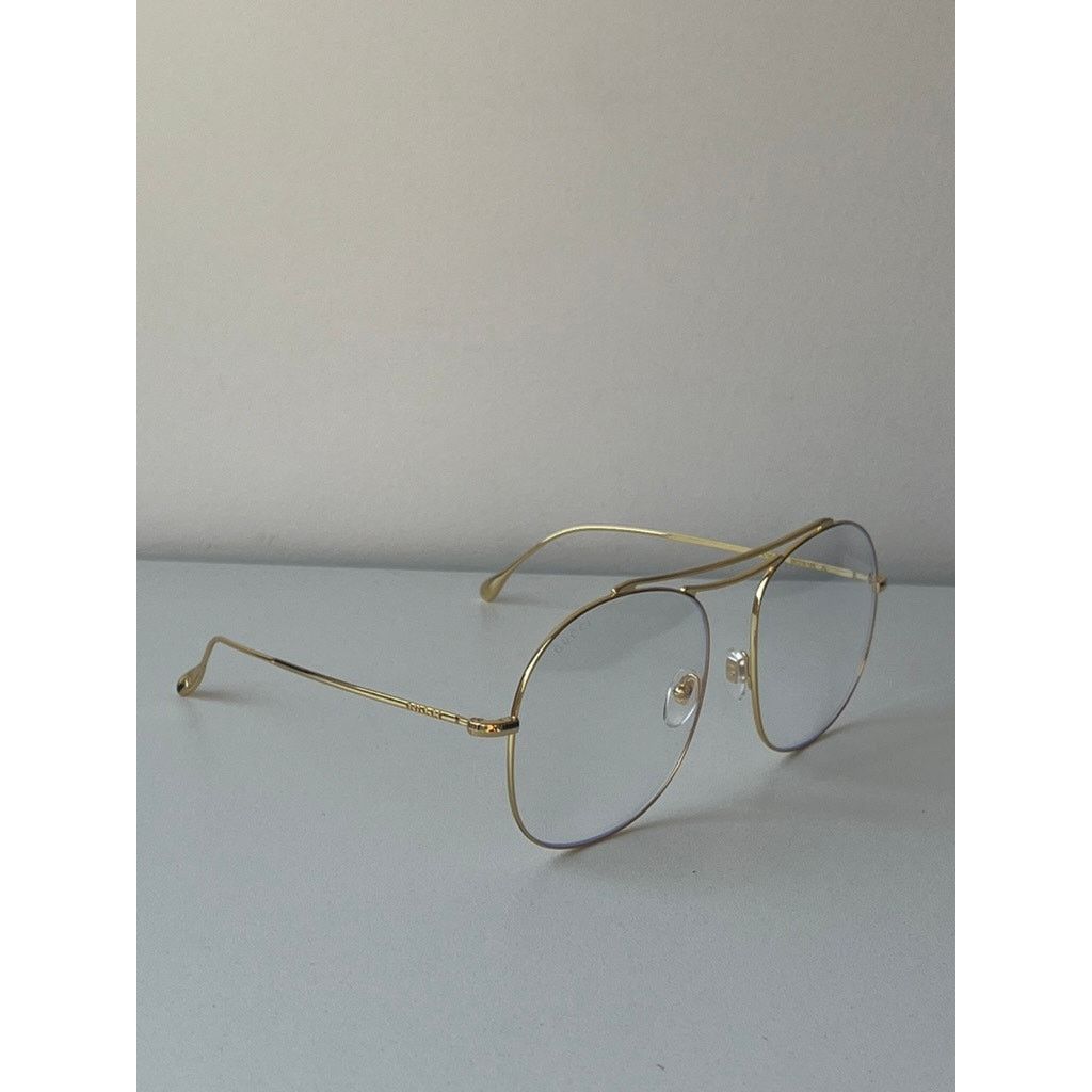 Gucci NEW Gucci GG1479O Gold BLUELIGHT Metal Frames Size ONE SIZE - 8 Thumbnail