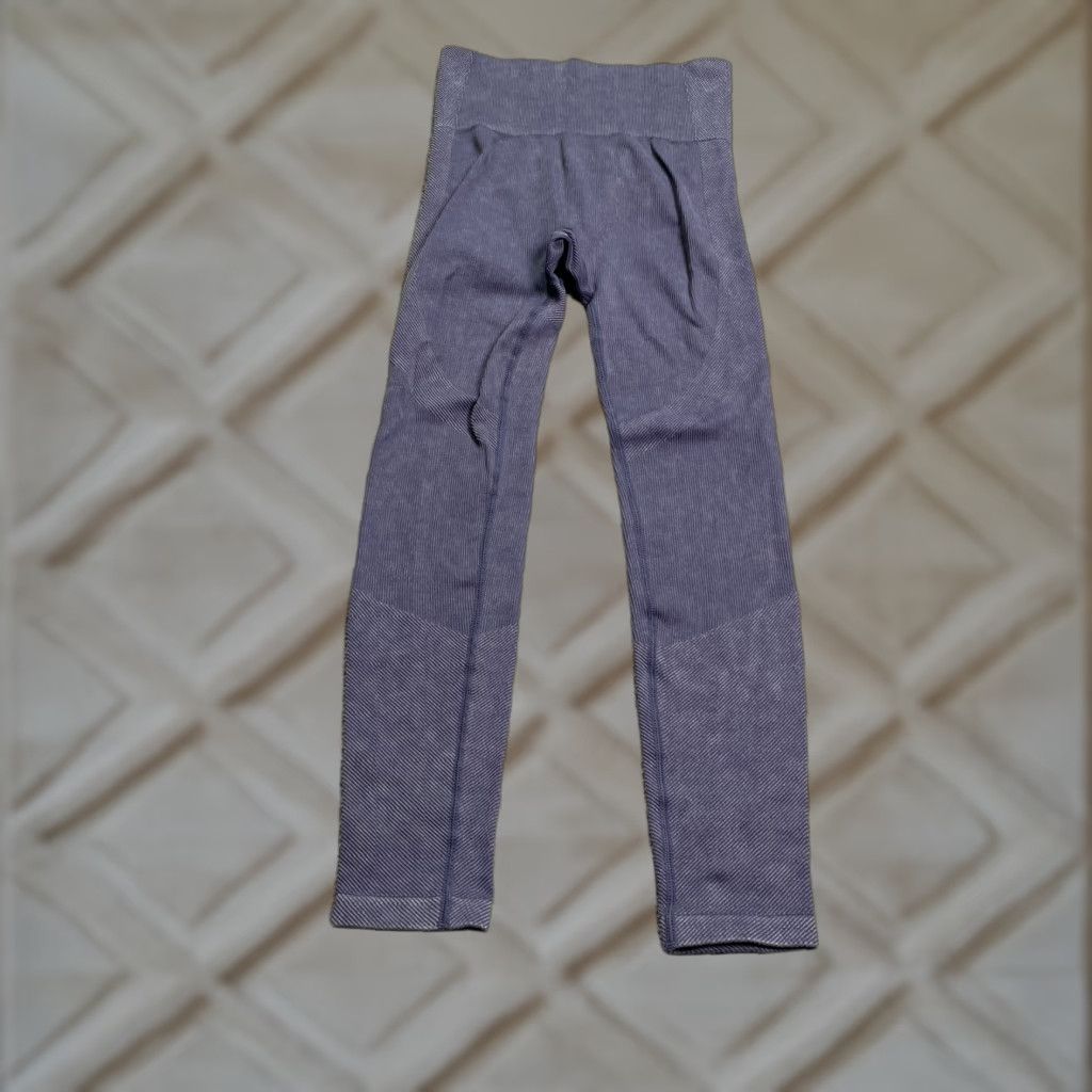 Vintage JOYLAB Compression Leggings Women's Small Purple Athletic Yoga Activewear 22in Waist Size 28" / US 6 / IT 42 - 1 Thumbnail