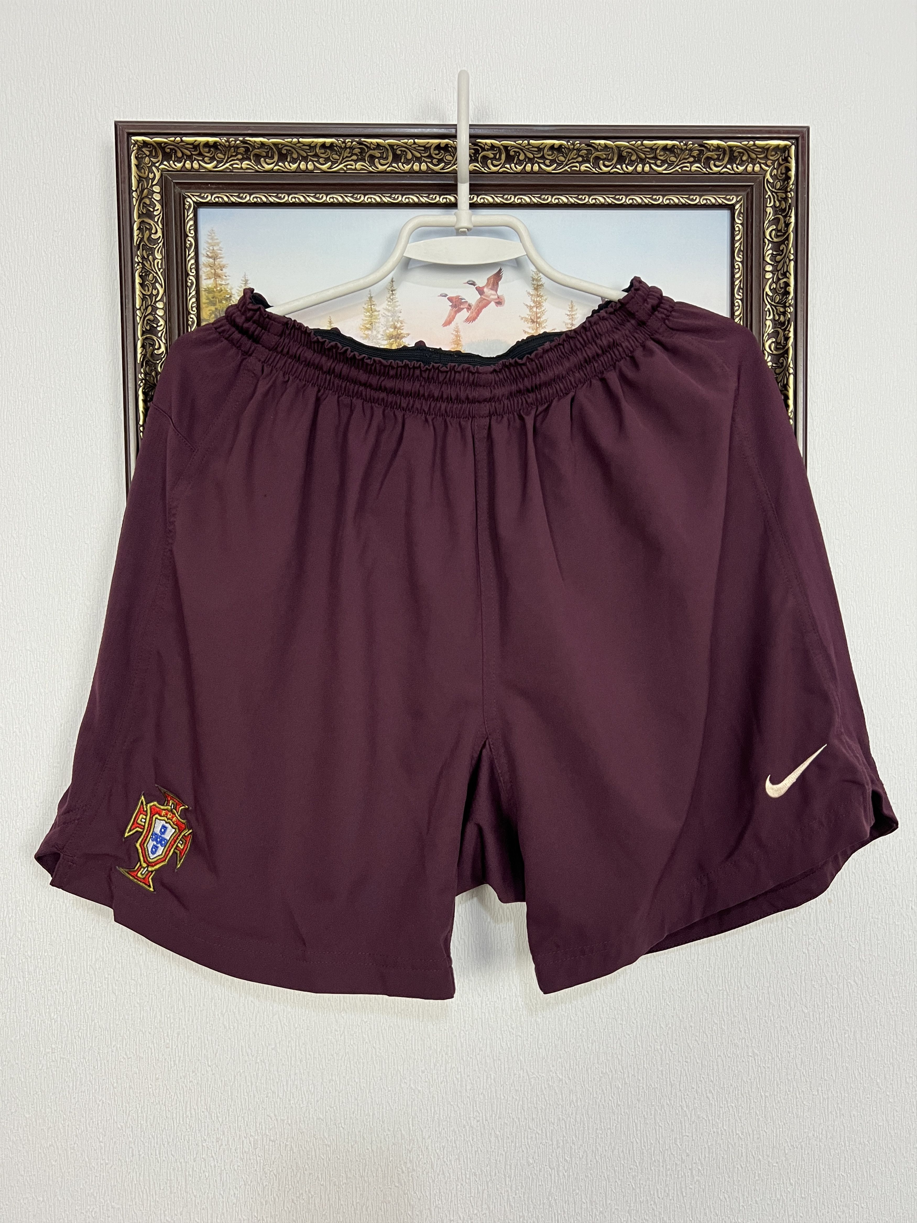 Nike Vintage 2000's Nike Portugal Football Shorts Soccer Athletic Size US 34 / EU 50 - 1 Thumbnail