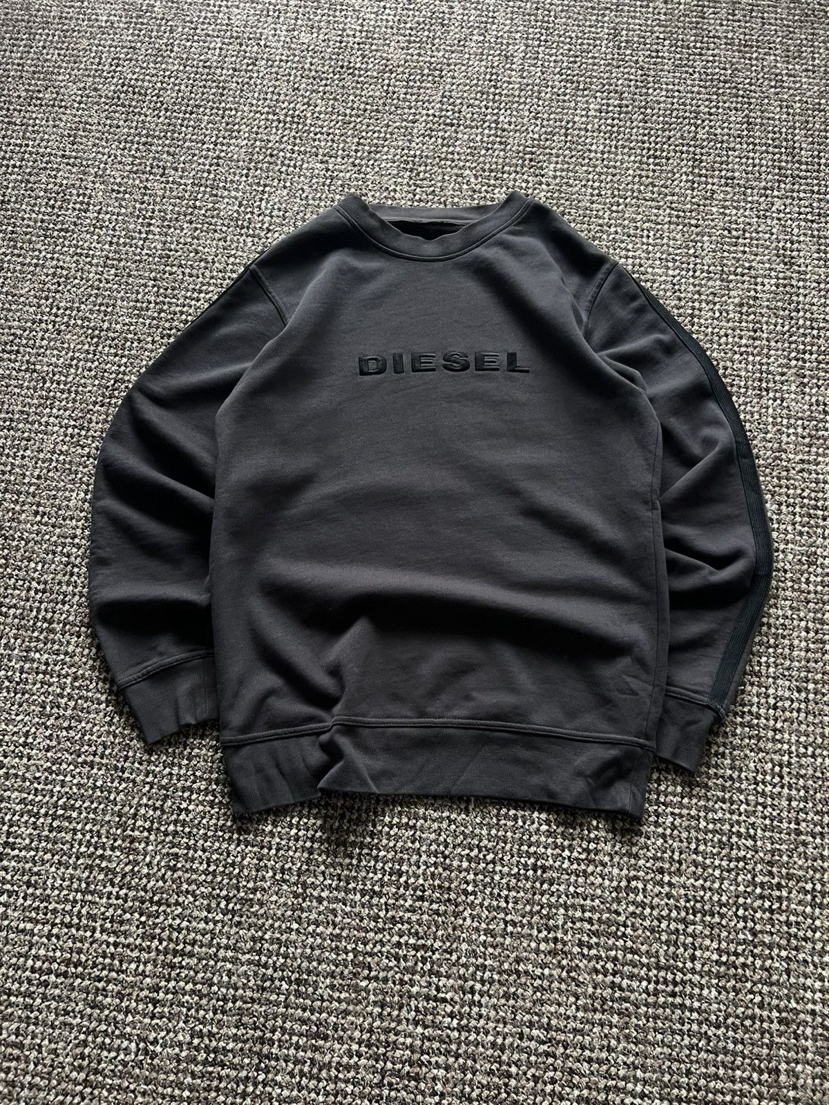 Diesel DIESEL 90s Vintage Baggy Big Logo Crewneck Sweatshirt Size US M / EU 48-50 / 2 - 2 Thumbnail