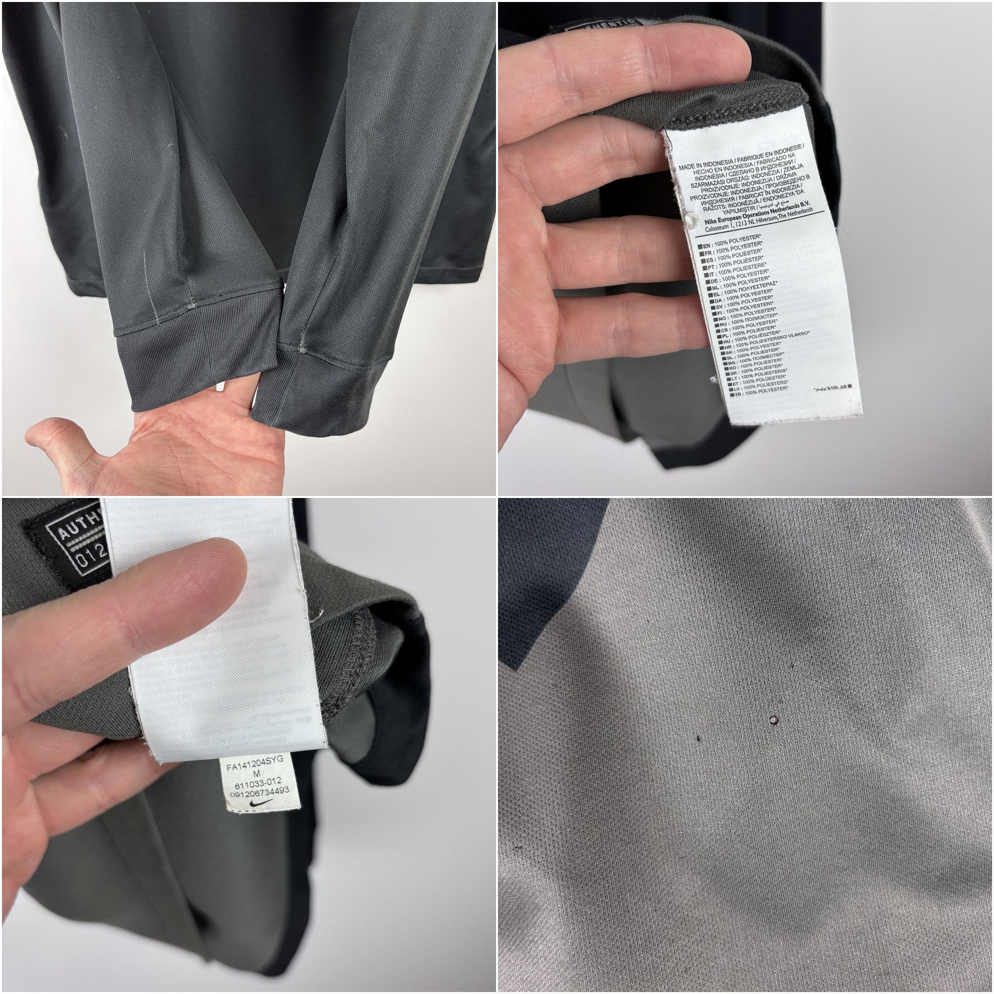 Nike Manchester United 2014-15 Away Goalkeeper Jersey Nike M Size US M / EU 48-50 / 2 - 9 Thumbnail