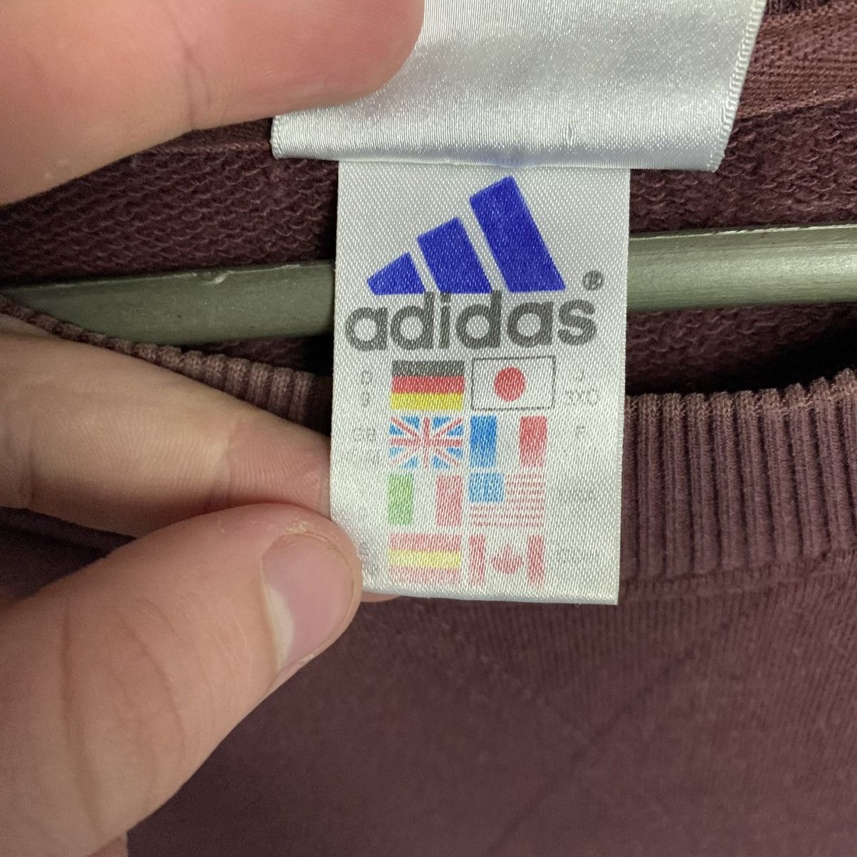 Adidas Vintage Adidas Big Logo 90’s Distressed y2k brown sweatshirt Size US XL / EU 56 / 4 - 6 Thumbnail