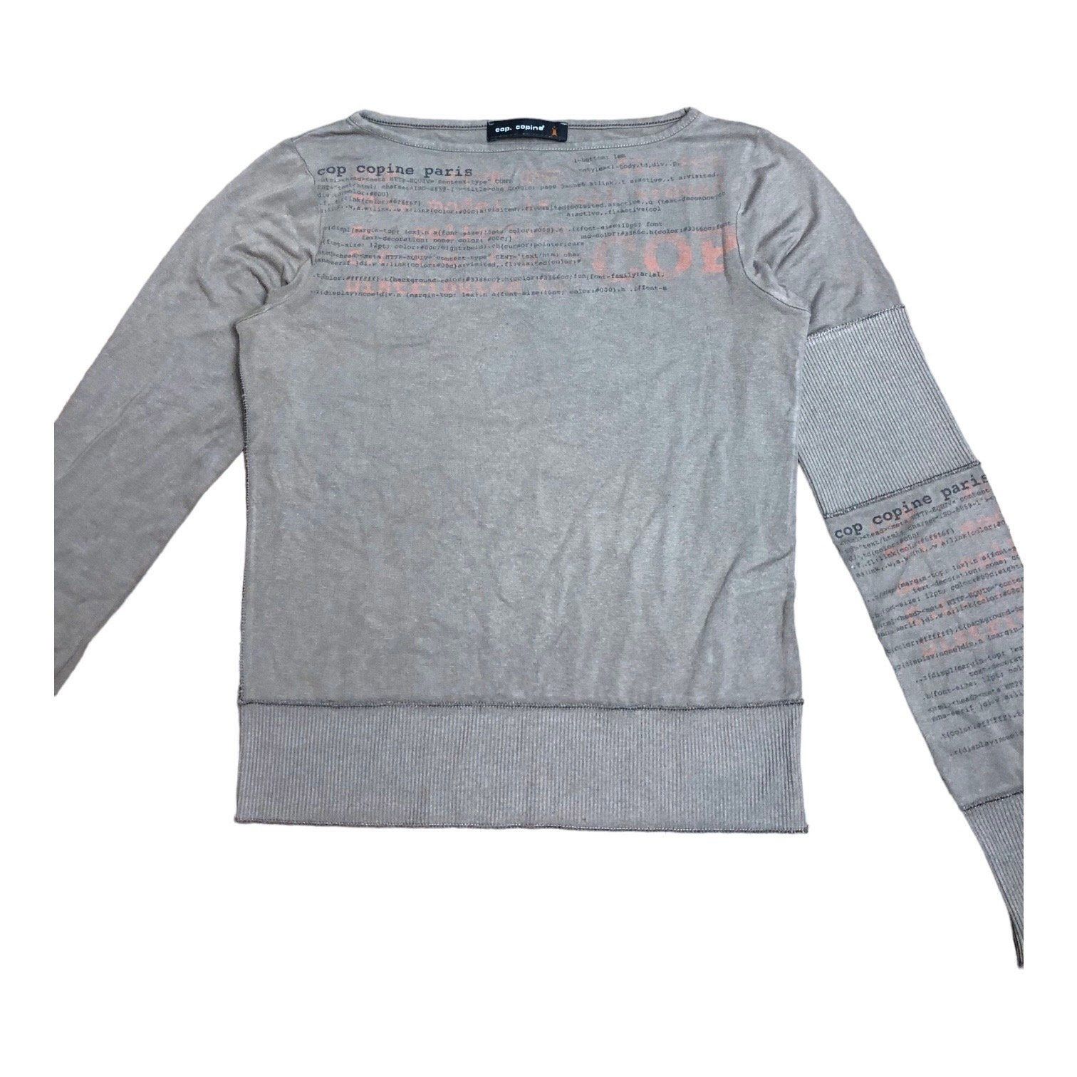 Cop Copine The Cop Copine Hacker Code Top Size ONE SIZE - 2 Thumbnail