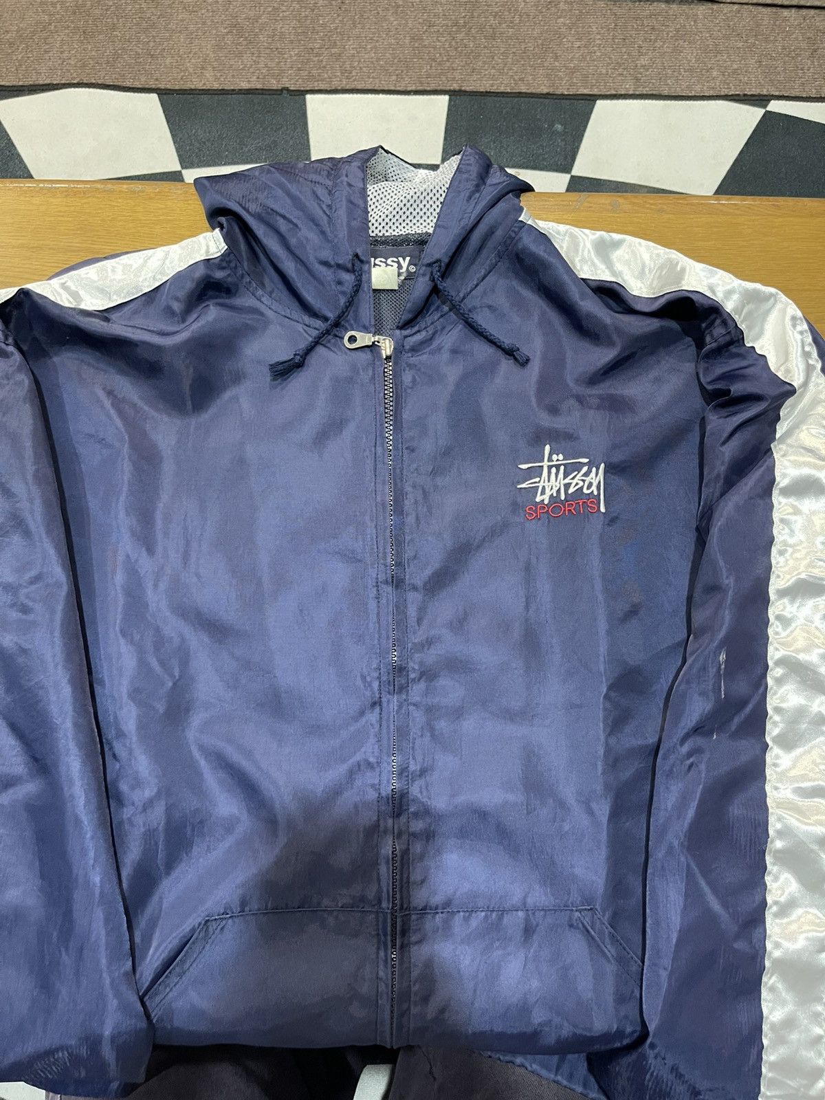 Stussy Vintage Stussy Sport Jacket XL Size US XL / EU 56 / 4 - 3 Thumbnail