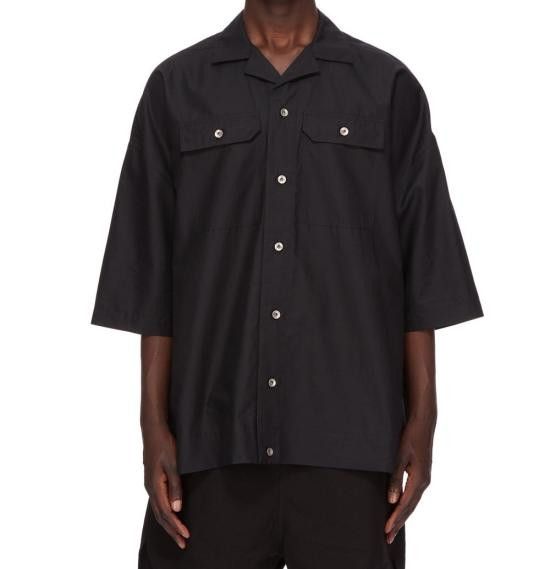 Rick Owens RICK OWENS Women Shirts DU01E3290CVS 09 BLACK Size M / US 6-8 / IT 42-44 - 1 Thumbnail