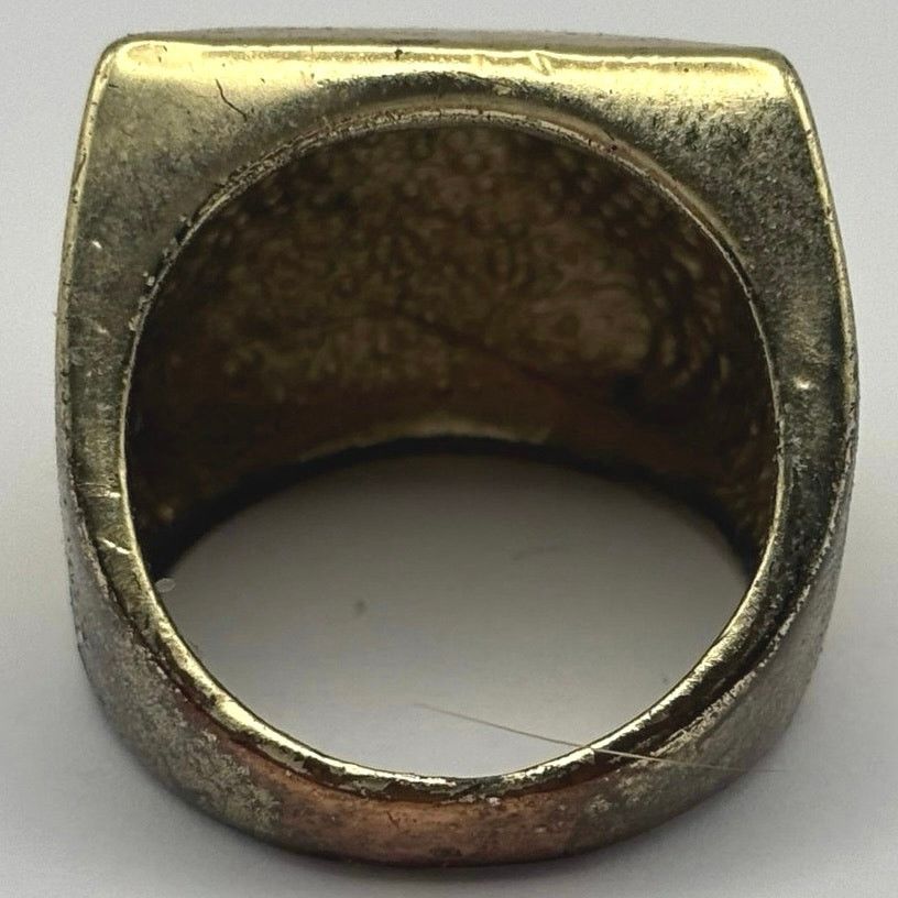 Other Vintage Gold Rockstud Ring Size ONE SIZE - 6 Thumbnail