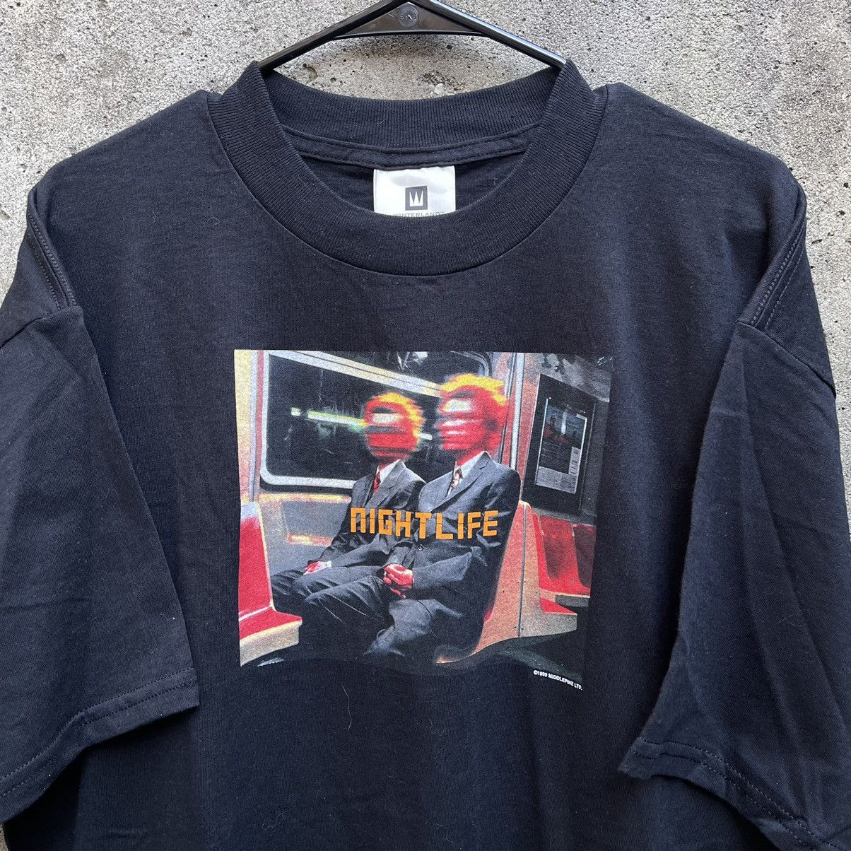 Band Tees × Vintage Vintage 1999/2000 Pet Shop Boys Nightlife World Tour Shirt Size US XL / EU 56 / 4 - 1 Thumbnail